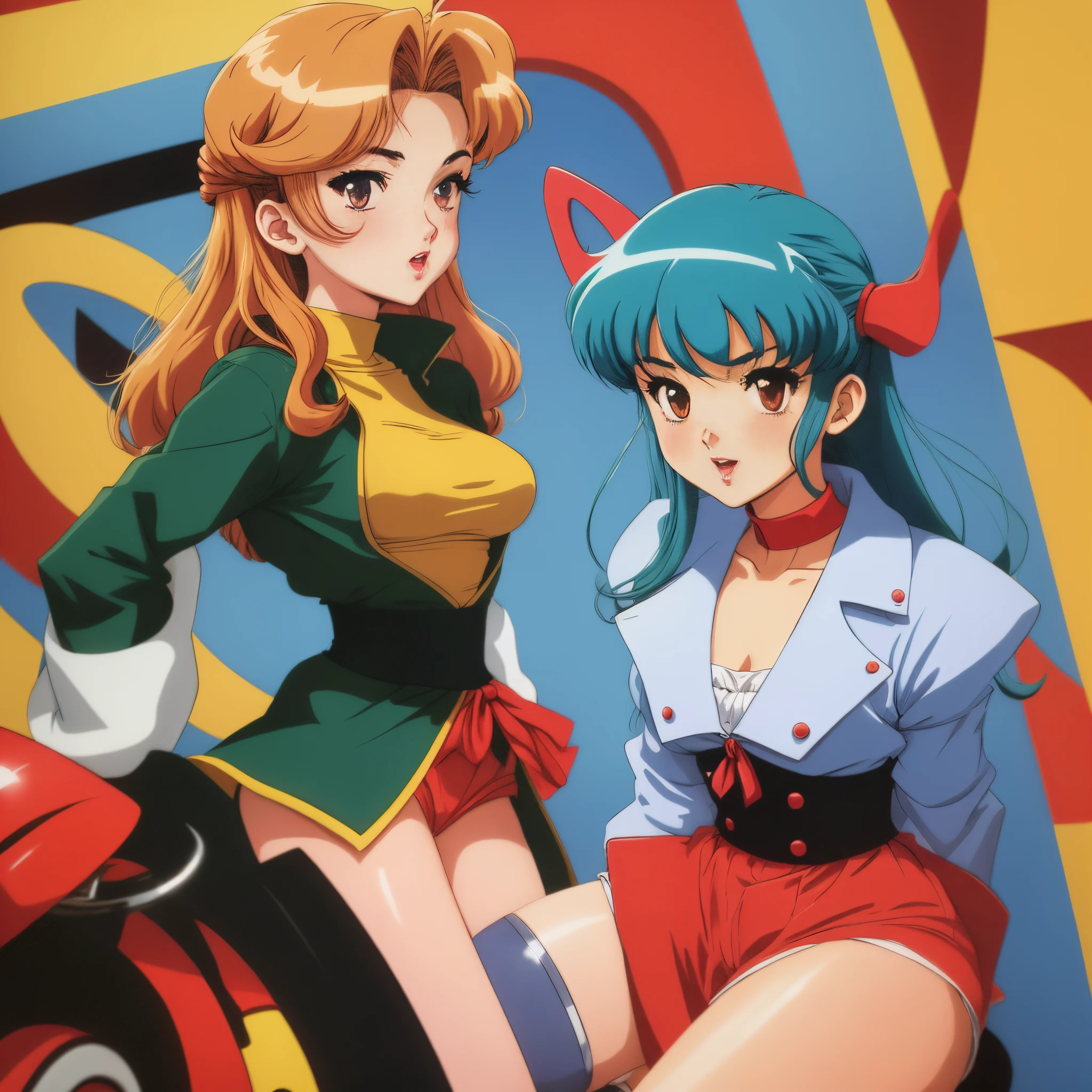Yeat as retro anime character