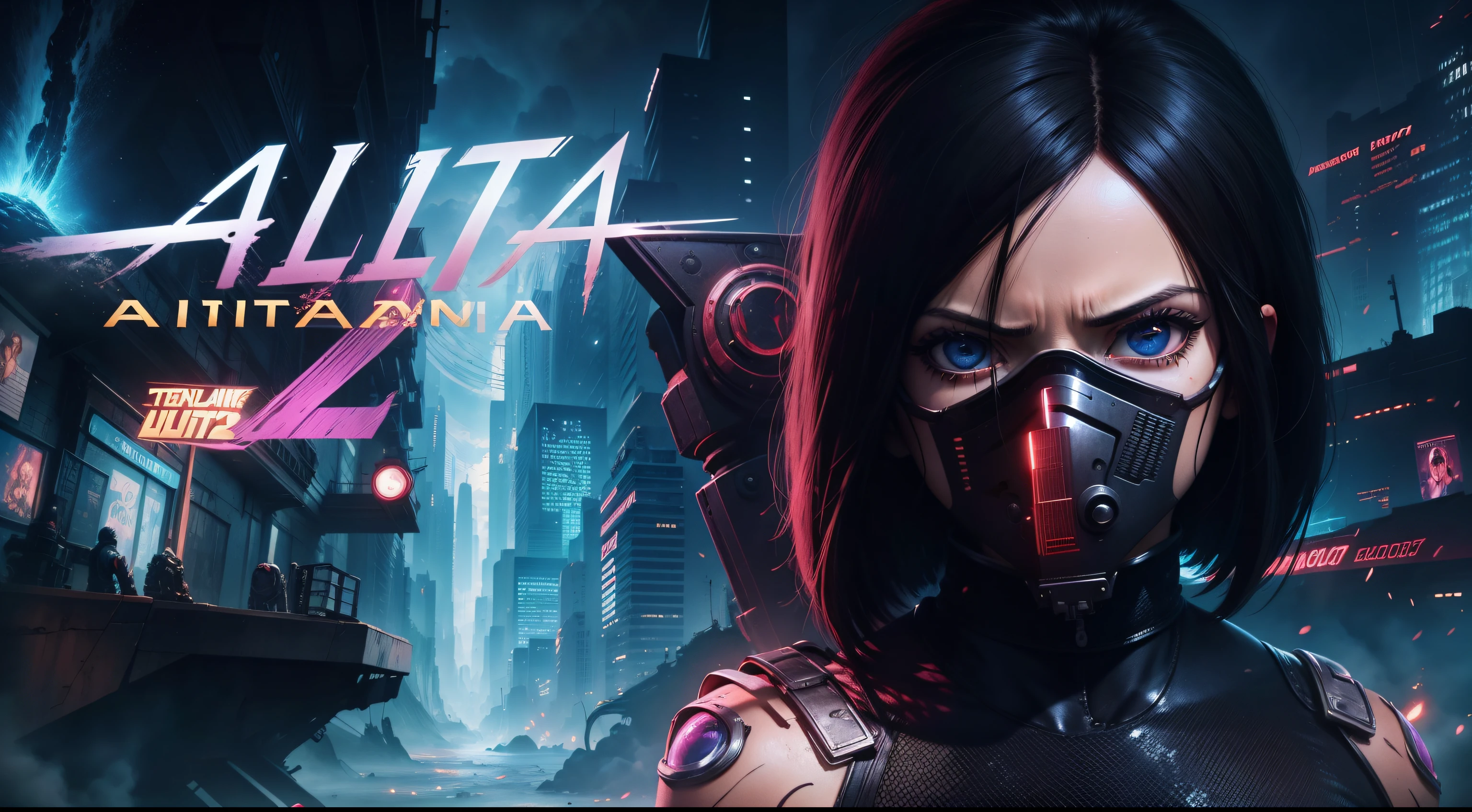 alita 2, poster concept