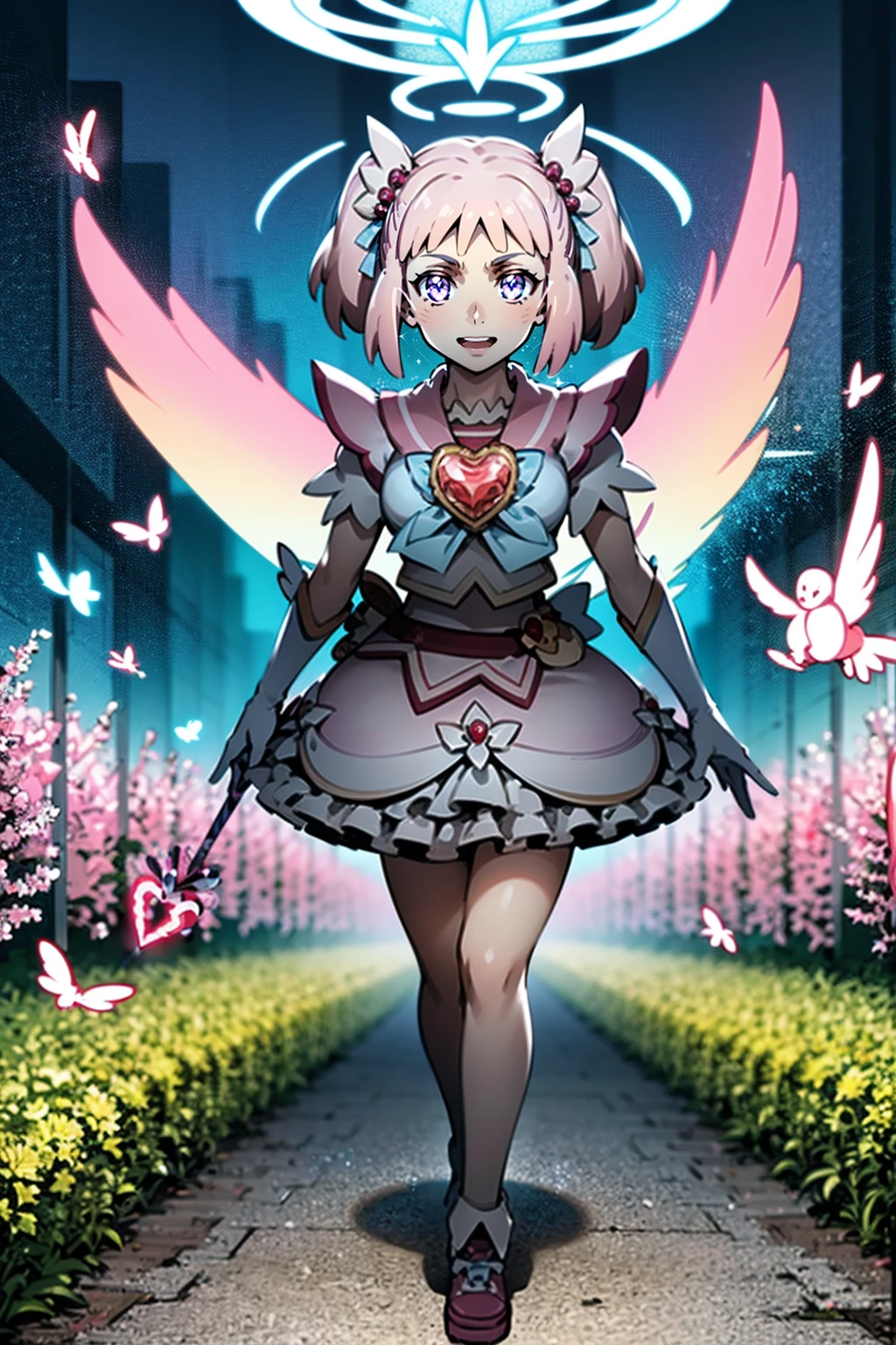 masterpiece, best quality, indoors, mamikafairy, 1girl, solo, looking at viewer,, hand arms full body,boots, standing,cute,breast, curvy, female,fantasy goddess,there is a cartoon picture of a woman with a very large breast, glowing divine being, glowing holy aura, inspired by Luma Rouge, the non-binary deity of spring, ethereal rainbow nimbus, the aura goddess of fire, inspired by Mariel, glowing aura around her, astral aura, as the goddess of the sun, “uwu the prismatic person, big breast, serious, beautiful eyes, , full body, walking, long robe, long dress, ,priestess ,holy, smile, god rays, ray tracing, sparkle, cinematic lighting, UHD, retina, masterpiece, ccurate, anatomically correct, textured skin, super detail, high details, high quality, award winning, best quality, highres, 1080P, HD, 4K, thunder aura, light aura,full, snak staff,closed mouth, huge breast, curvy, bimbo,standing, happy, smiling,smile, open mouth ,holy, , god rays, ray tracing, sparkle, cinematic lighting, UHD, retina, masterpiece, ccurate, anatomically correct, textured skin, super detail, high details, high quality, award winning, best quality, highres, 1080P, HD, 4K, thunder aura, light aura,full, staff holding, determined, long sleevess, long skirt, long skirt,(highest quality,4k,8k,highres,masterpiece:1.2),ultra-detailed,(r1.37),holy magical girl,holy aura,halo,sacred light,shimmering radiance,mystical energy,heavenly glow,supernatural beauty,golden and silver tones,ethereal atmosphere,divine power,miraculous transformation,s,female protagonist,enchanted wand,magical sparkles,majestic crown,sparkling eyes and lips,sacred symbols,spiritual energy,celestial energy,serene expression,glowing path,holy garden of flowers,luminous patterns,peaceful surroundings,dreamy ambiance,healing light,the power of love,celestial music,surreal scenery,magical crystals,transcendent colors,dancing lights,heavenly beings,imaginative composition,legendary adventures,supernatural companions,dazzling starlight