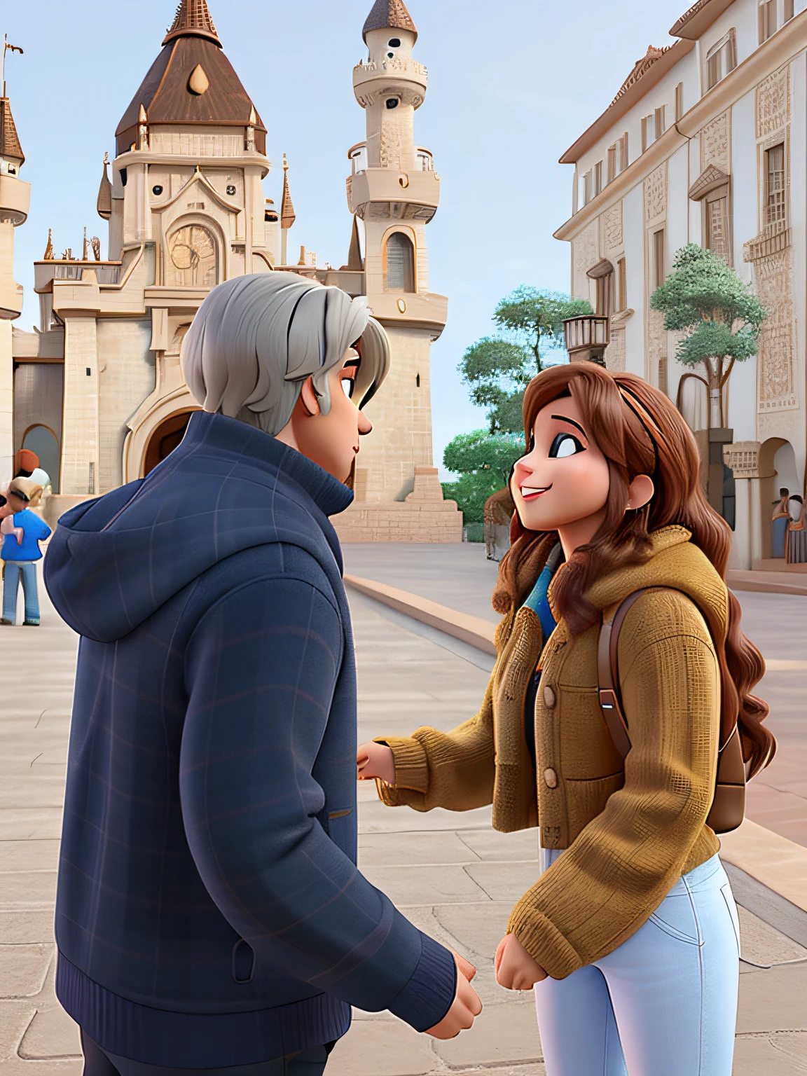 casal estilo disney pixar alta qualidade melhor qualidade