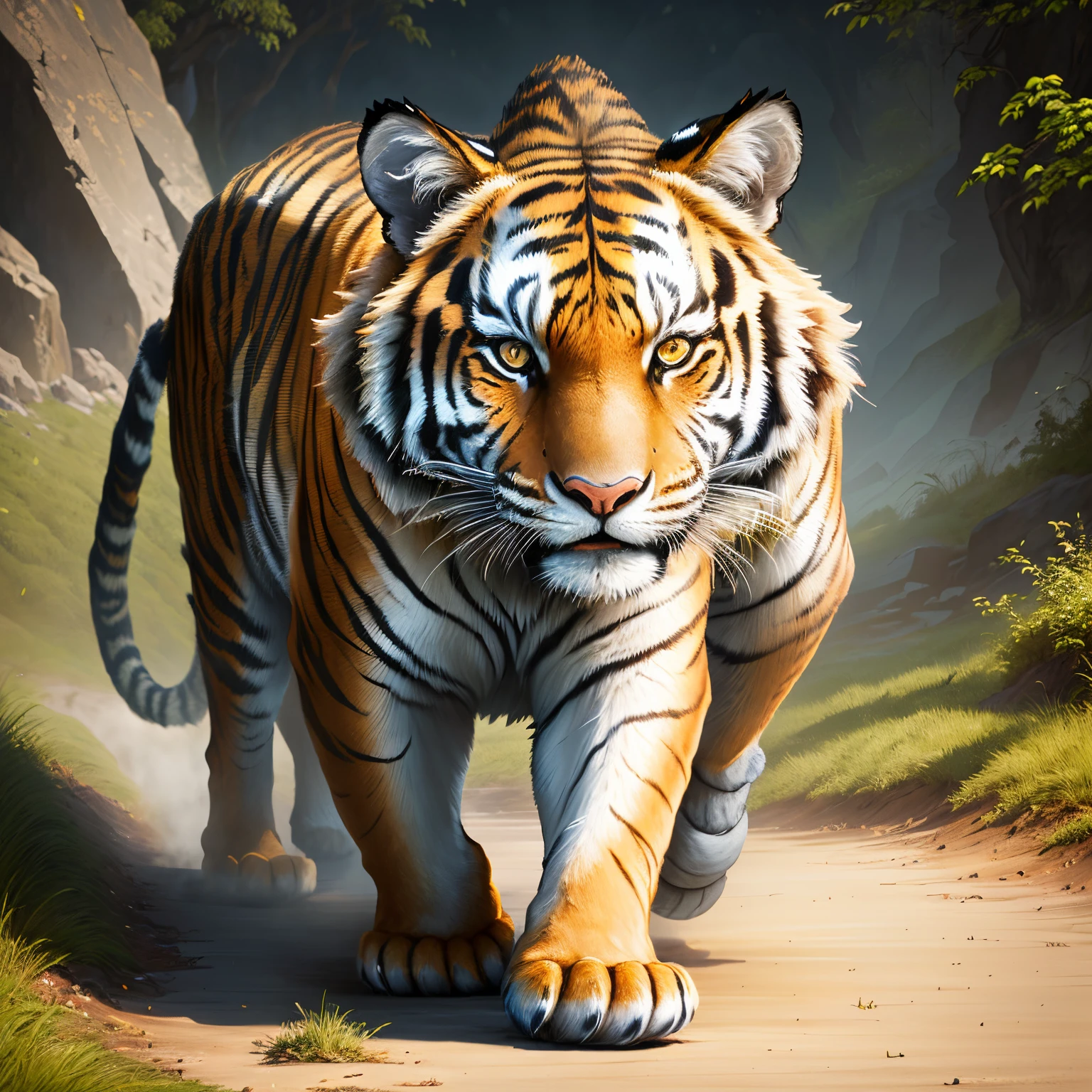 15 tailed tiger