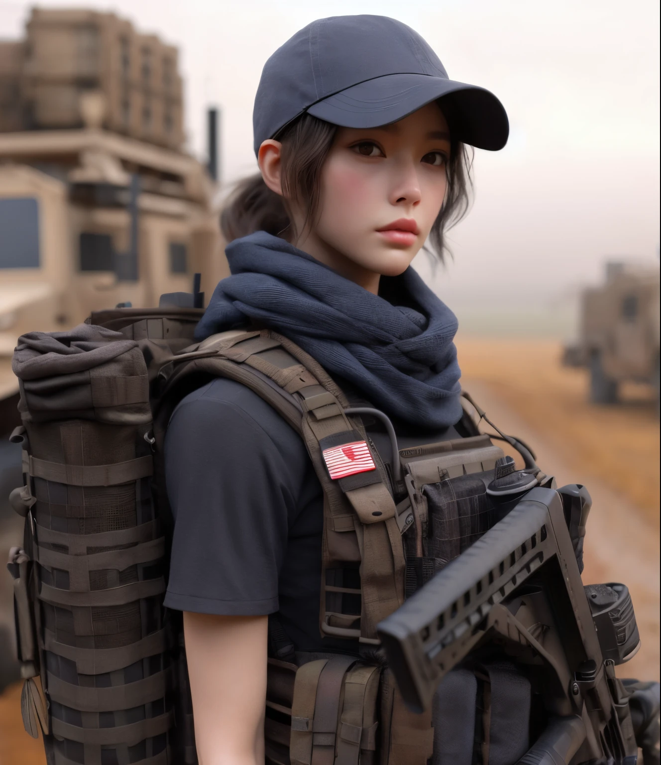 Realistic skin textures、rifle