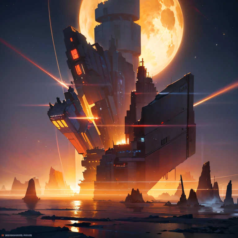 he Great Rift Valley region of the Martian Mo River alluvial plain,Rock Sugar Onyx nuclear-powered command gunboat Black Gold Cruiser Tower Snow Red Marble Glow Space Station 1:3 Models,starrysky,Cyberpunk art of a,Rembrandt light,Detail portrayal,macro shot,surface reflection,high definition detail,Dingdall effect,Light and shadow intensification,The light shines,particle fx,3D modeling,Surface reflected light,detail-rich,The texture is delicate,Strong visual impact,Hyper-detailing,A high resolution,high saturated,Ray traching,Light and shadow effects,16K smooth,A high resolution