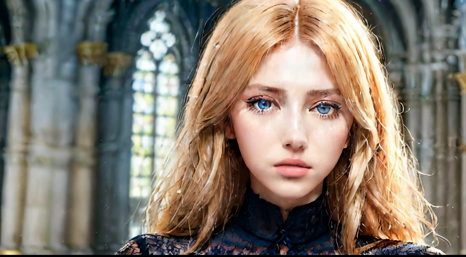 Mujer rubia con auriculares y chaqueta negra posando para una foto., Ava Max, pale skin curly blond hair, Retrato de Kim Petras, Una chica con cabello rubio, cabello rubio y ojos grandes, Kailee Mandel, Chica perfecta de pelo blanco, Cabello largo y rubio y ojos grandes, Yelena Belova, cabello rubio y ojos azules, angelina stroganova