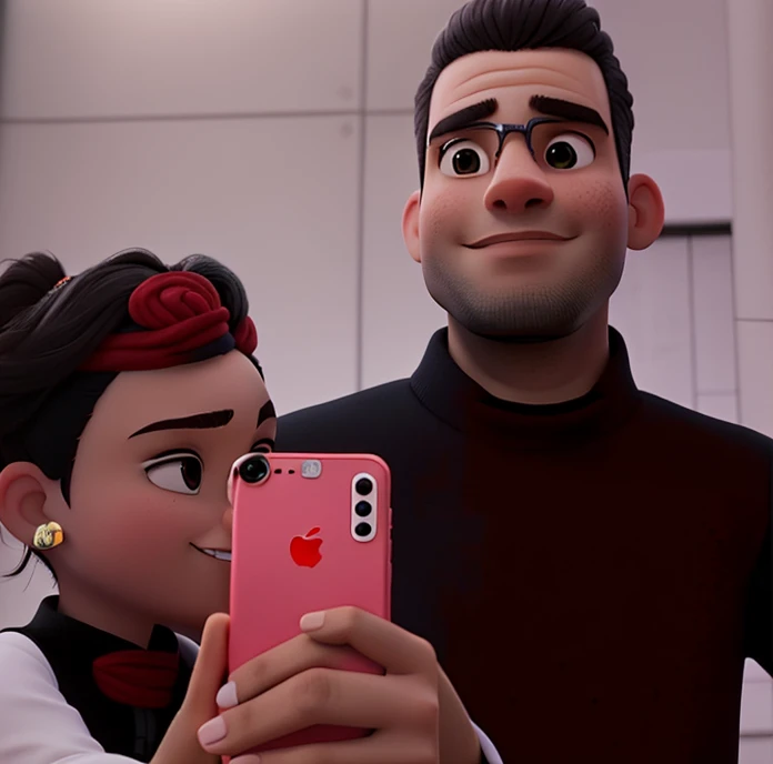 Uma selfie na cidade