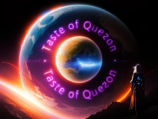there is a woman standing in front of a painting of a planet, futuristic city in background, psytrance artwork, interconnected human lifeforms, panoramic view of girl, progressive rock album cover, dream of the endless, star dust, galaxy, stoner rock --ar 16:9 --v 5.1