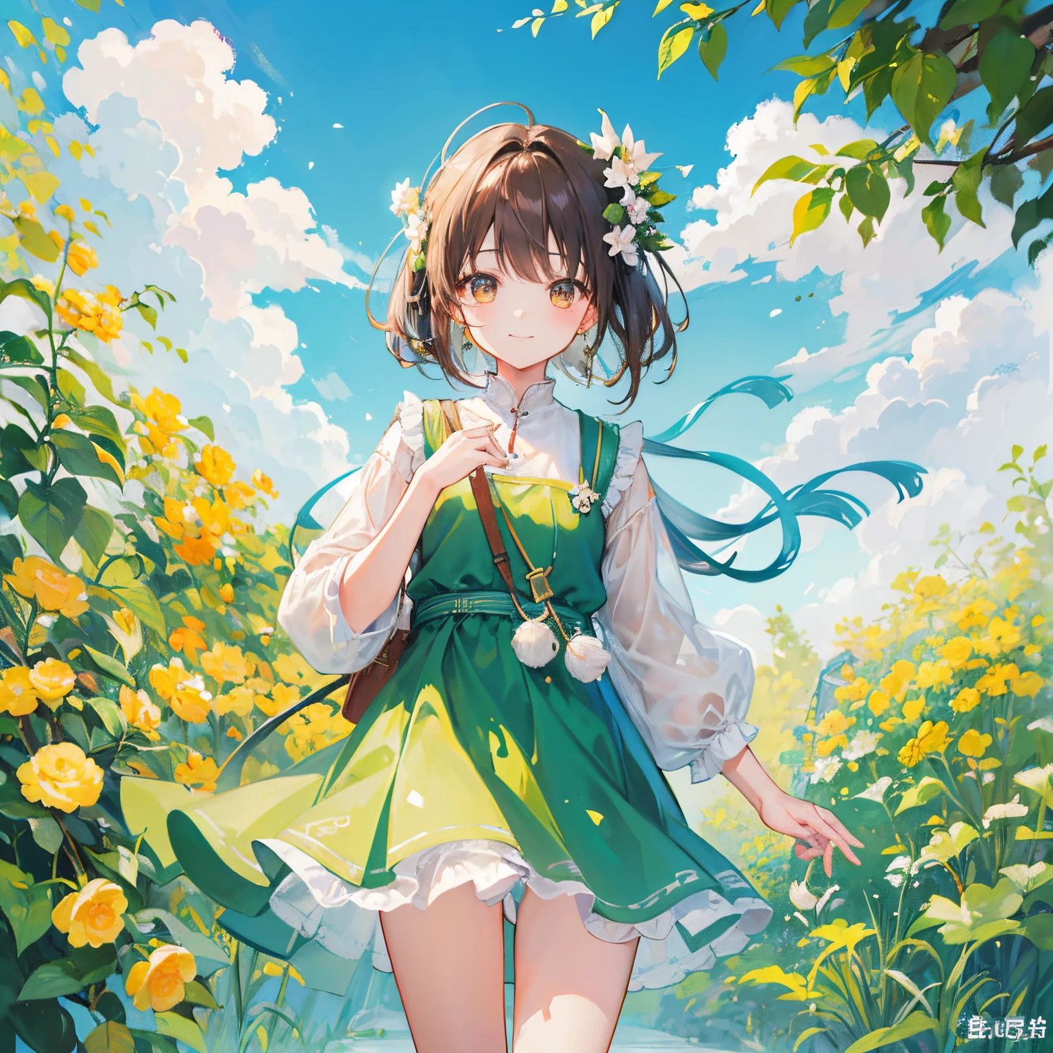 {
"name": "Bud",
"description": "A bud is a cute little seed,Has the following characteristics:",
"features": {
"Types of seeds": "A bud is a small, round seed,Appears light brown。",
"clothing style": "Beilei's clothing color is bright green,Symbolizes vitality and hope。",
"Painting style and style": "The painting style of the picture book is cute and warm,Emphasis on nature and friendly atmosphere。The buds are presented as simple circles,with a smiling expression。"
},
"seed": 12345
}
