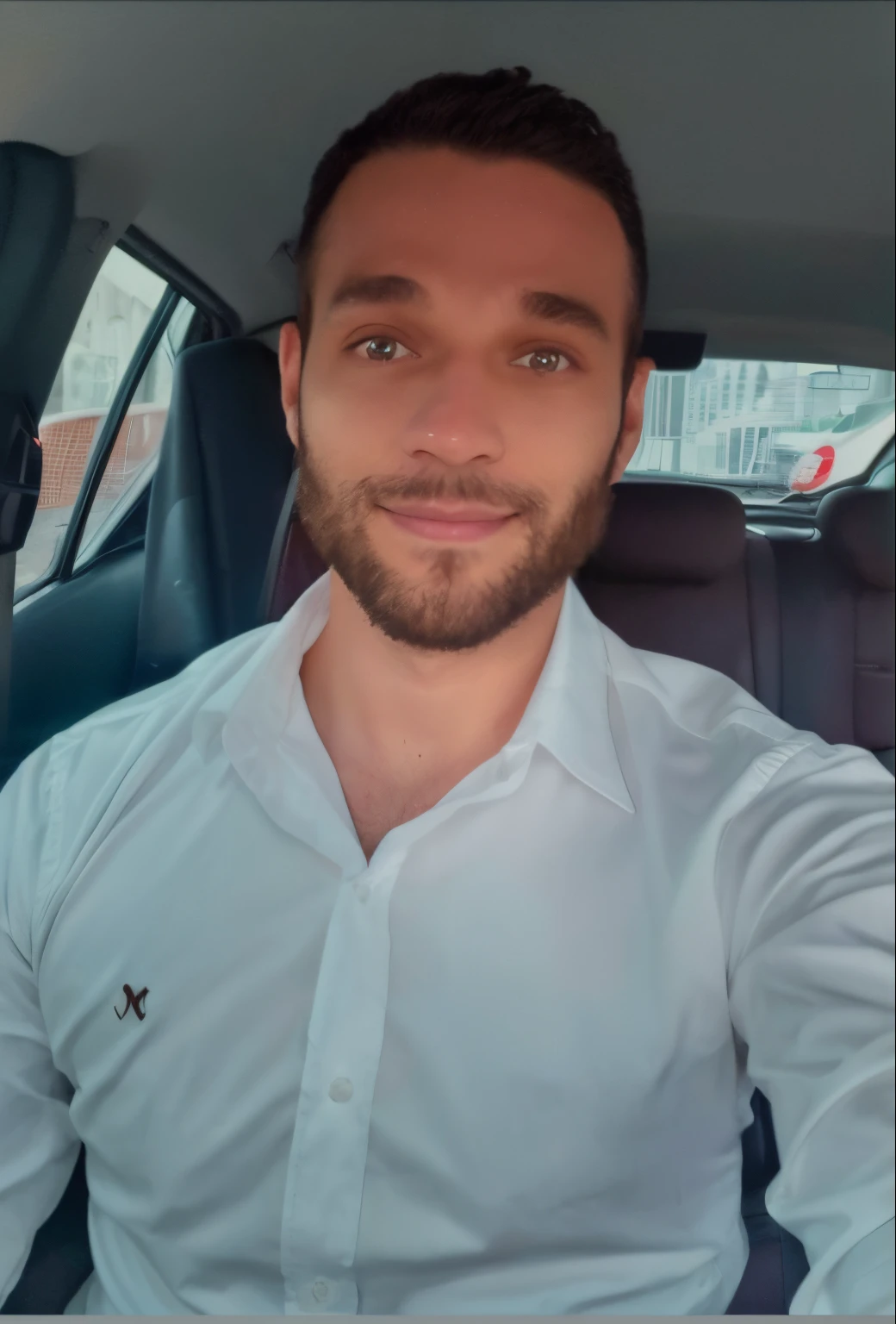 Homem de camisa branca sentado em um carro, icaro carvalho, david rios ferreira, foto de perfil profissional, Michal, caio santos, imagem profissional, Streamer do Twitch / Jogador Ludwig, 2 8 anos, 2 7 anos, 2 9 anos, 3 2 anos, Fotografia selfie 8k, Homem de 30 anos