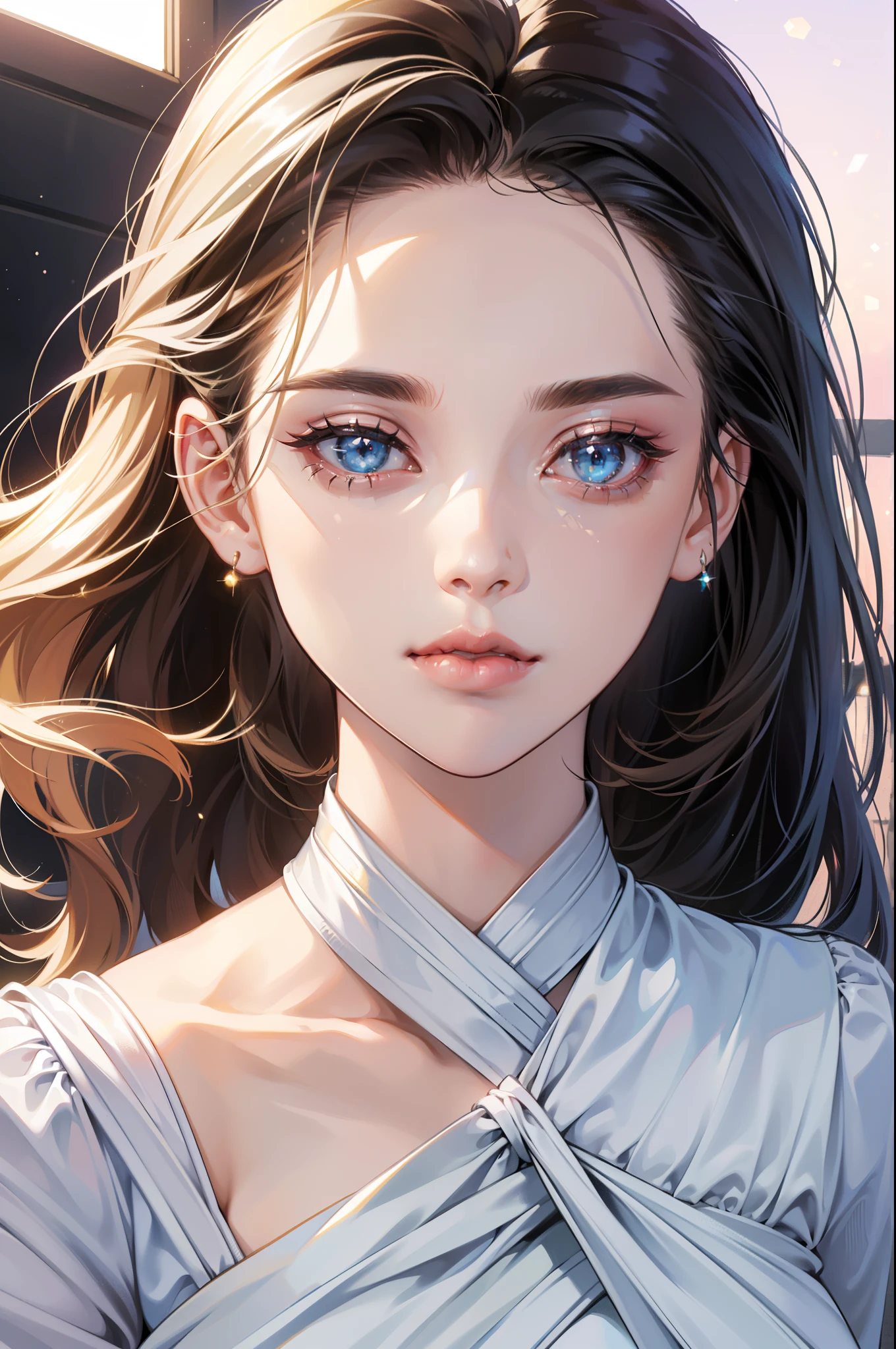 (detailed lips), (realistically:1.37), (vivd colour), (Studio lighting), (Focus sharp), (HighDynamicRange), (bokeh), (sporty attire), (to contrast), (k hd:1.2),  (Elegant), (gracefulness), (youthful), (posh), (sparkle eyes), (Radiant), (serene), (glowing), (like a dream), (dynamic), (gorgeous one), (sensitive), (drastic), (Complex), (everlasting), (Exquisite), (mistic), (Ethereal), (mistic), (flawless perfection), (Interesting), (unique), (tmasterpiece), (A high resolution), (Best quality, 4K, 8K), Alone, 15 year old girl.