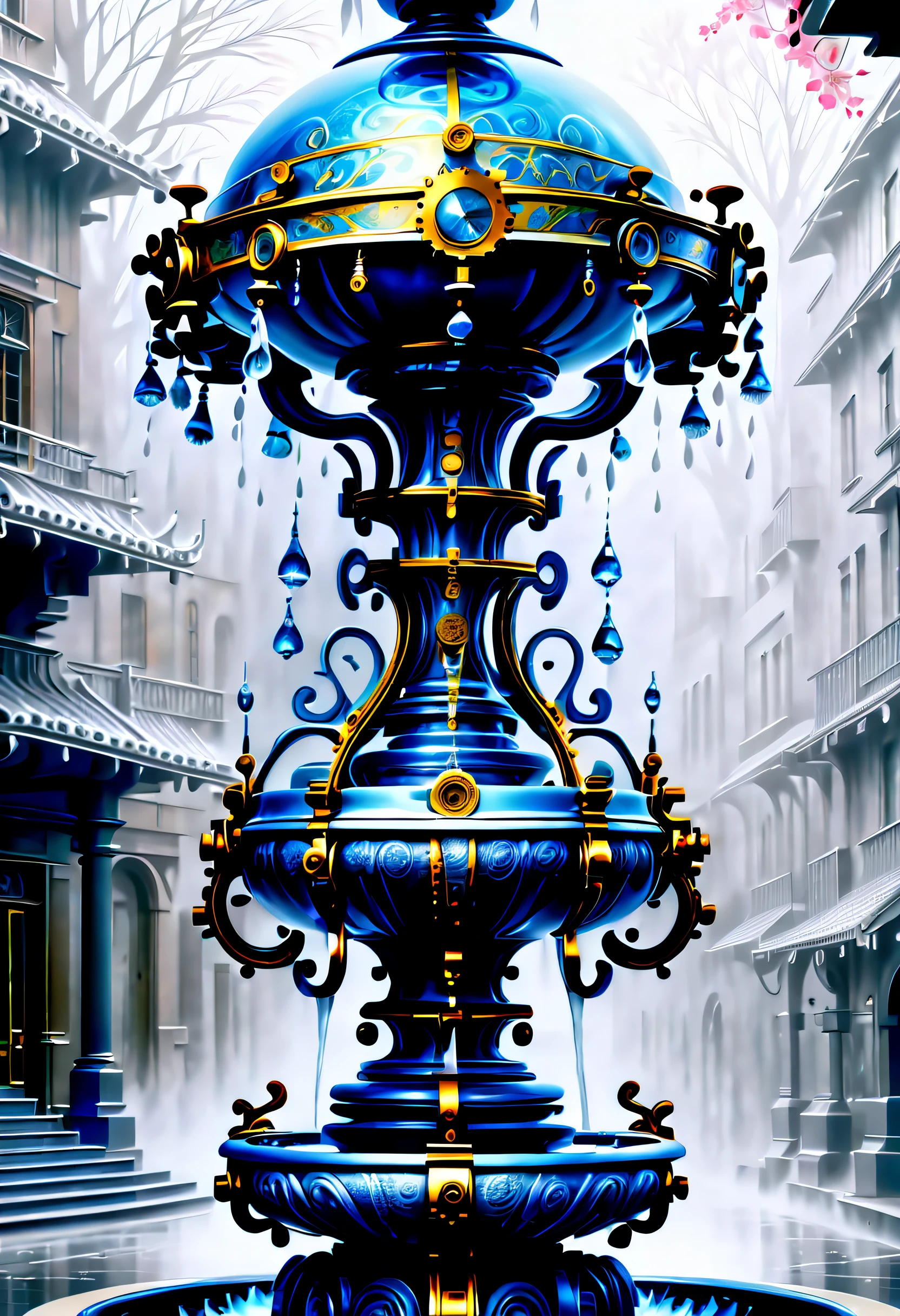 eternal fantasy fountain of alcohol ink illustration, (((radiosity rendered in stunning 32k resolution:1.3))), highest quality, highly quality, (((crisp clarity that is unmatched:1.3))), (((beautiful detail glow:1.3))), imagine a visually striking illustration of a fountain, extremely incredibly detailed, intricate insane details, incredibly detailed, ((sleek stylish insane detail:1.3)), best quality, ultimate quality, ethereal quality, ultra quality, enchanting beauty quality, every detail captured illustration, exquisite dark and rich beauty detail, true masterpiece, (hyper realistic:1.3), (((holography style coating:1.2))), (((elaborate wish:1.4))), intricate surface detail, detailed painting, foreboding colors, starkly beautiful aesthetics, absurd resolution, hauntingly beautiful, sensitive detailed texture, amazing wonder background detail, expert precision including intricate examples of undeniably amazing image quality and detailed design, (((all captured in sharp focus:1.4))), (((rendered in stunning 32k resolution:1.3))),