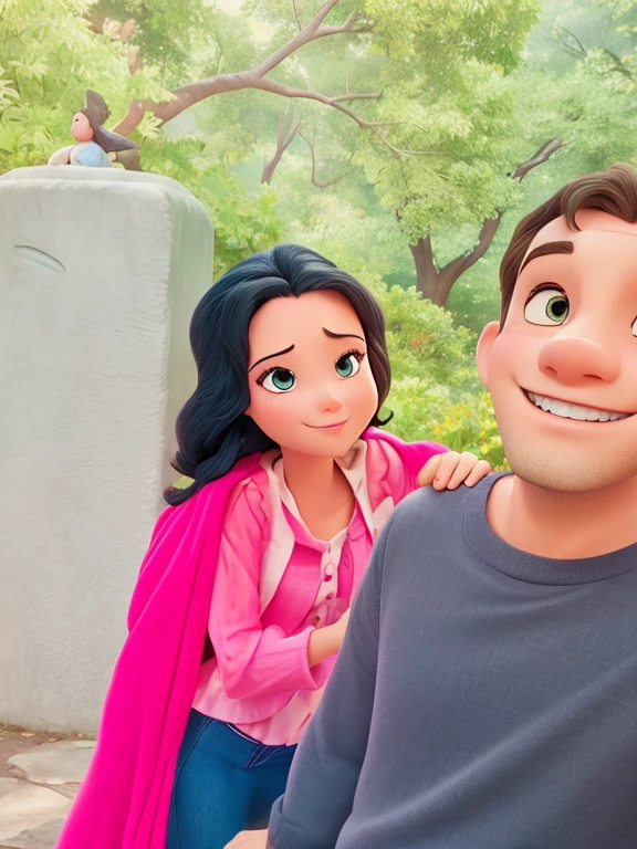 Beautiful disney cartoon couple high resolution