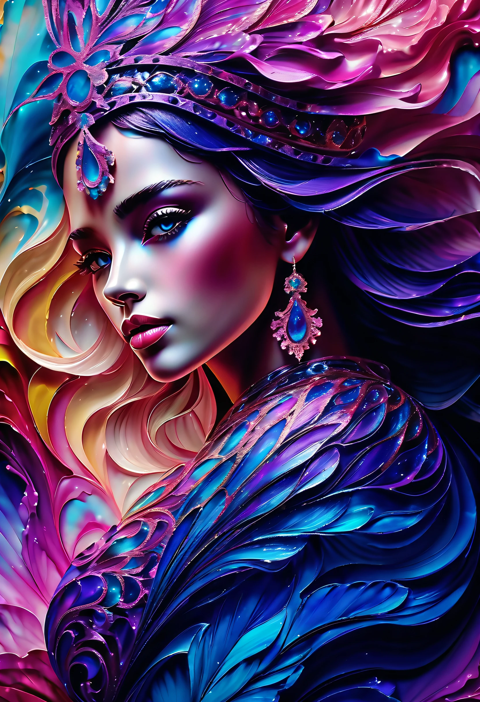 (((eternal fantasy irresistible allure detail glow fountain of alcohol ink illustration:1.3))), (((radiosity rendered in stunning 32k resolution:1.3))), highest quality, highly quality, (((crisp clarity that is unmatched:1.3))), (((beautiful detail glow:1.3))), imagine a visually striking illustration of a fountain, extremely incredibly detailed, intricate insane details, incredibly detailed, ((sleek stylish insane detail:1.3)), best quality, ultimate quality, ethereal quality, ultra quality, enchanting beauty quality, every detail captured illustration, exquisite dark and rich beauty detail, true masterpiece, (hyper realistic:1.3), (((holography style coating:1.2))), (((elaborate wish:1.4))), intricate surface detail, detailed painting, foreboding colors, starkly beautiful aesthetics, absurd resolution, hauntingly beautiful, sensitive detailed texture, amazing wonder background detail, expert precision including intricate examples of undeniably amazing image quality and detailed design, (((all captured in sharp focus:1.4))), (((rendered in stunning depth range 32k resolution:1.3))),