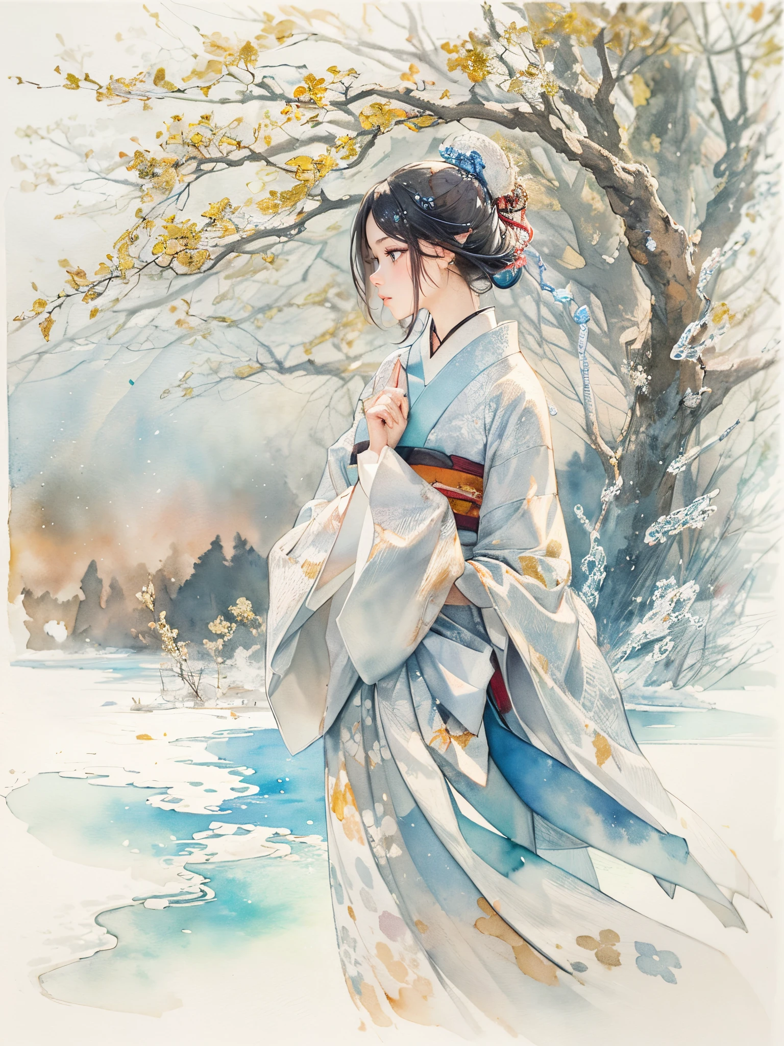 A gentle expression
