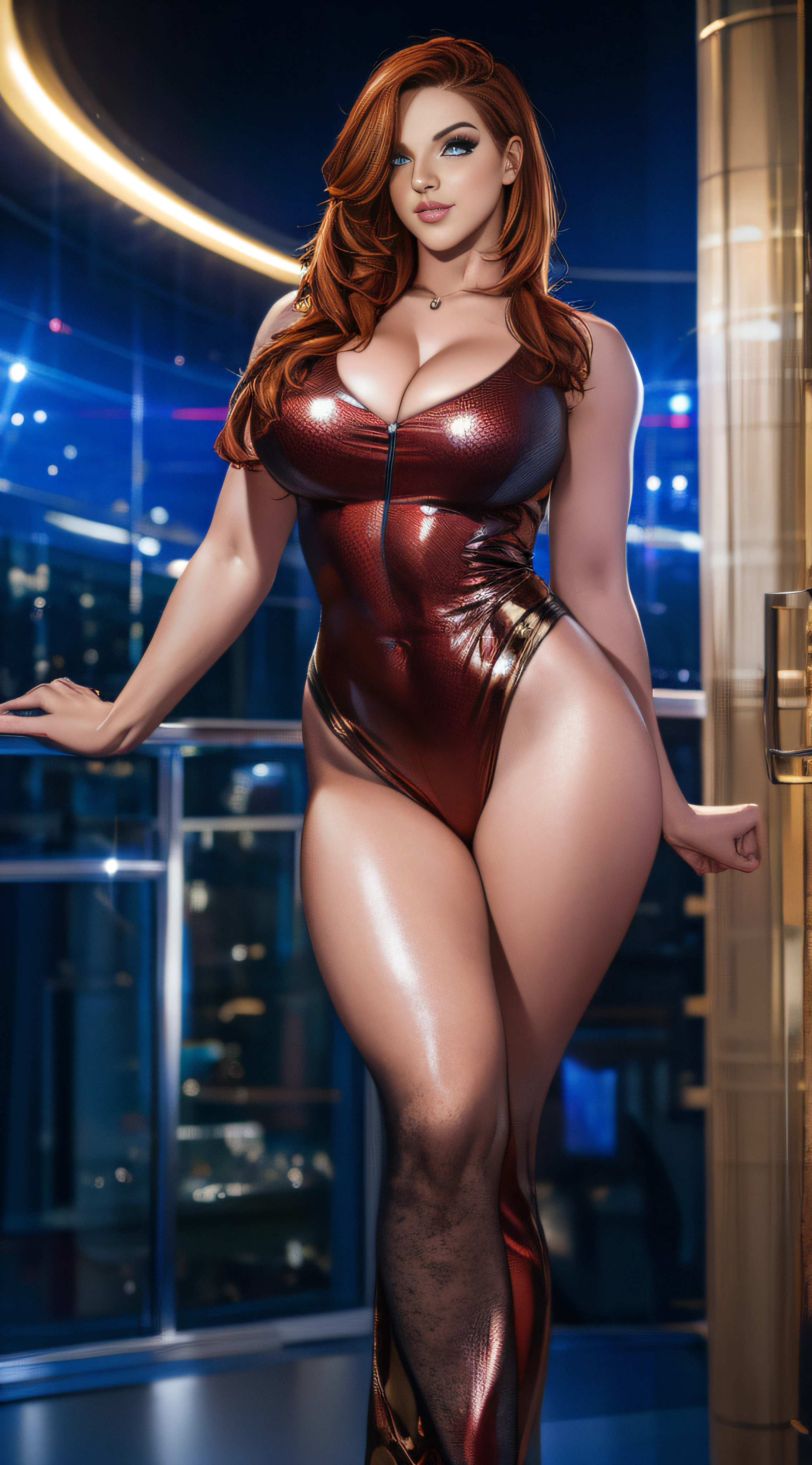 Photo of MissBri, " masterpiece of art complete, high quality, ultra detailed in 4k, 8k, high resolution, hyper-realistic photo, hyper-detailed, realistic skin texture, amazing shadows, extremely detailed texture, perfect lighting, high-level image quality." A female superheroine,, Full body, sexy  clothes, in space, , seductive smile, perfect body, gorgeous woman