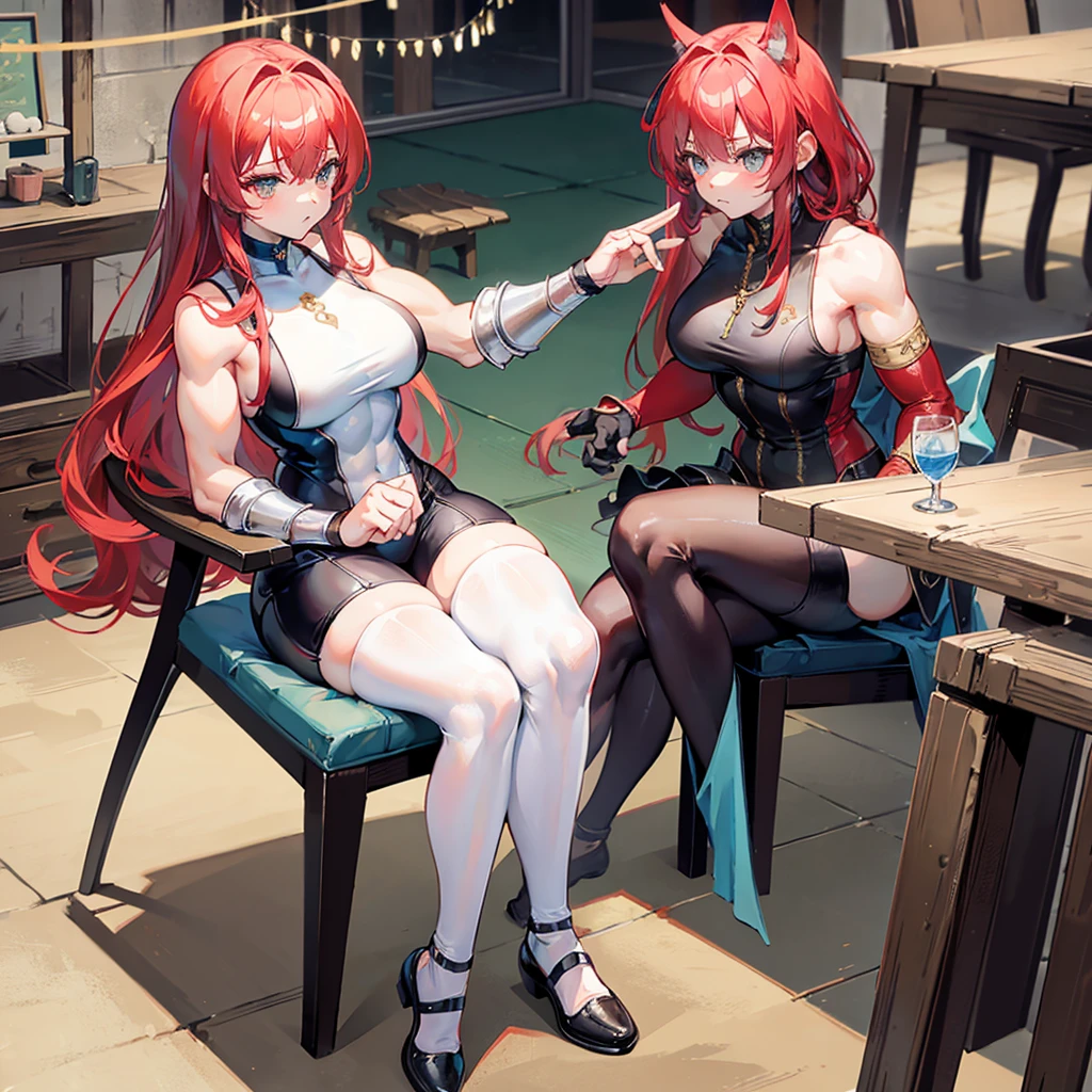 Anime characters sitting at the library bar, WLOP and Sakimichan, Kantai collection style, two beautiful anime girls, Anime girls, nixeu and sakimichan, Digital anime illustration, Epic light novel art cover, from girls frontline, high detailed official artwork, girls frontline style, visual novel key visual, [ 4 K digital art ]!!