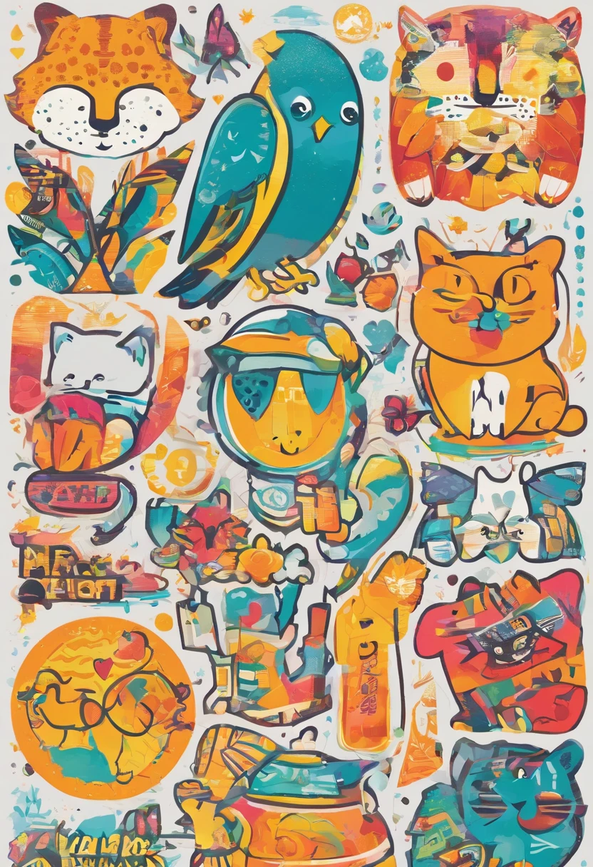 Craft an engaging T-shirt design that seamlessly merges the charm of stickers with the sophistication of realistic photos, all while infusing the playfulness of 2D elements. The central theme should spotlight endearing animals, capturing both the allure of cuteness and the aesthetics of contemporary design. Integrate amusing and whimsical 2D elements, drawing inspiration from the light-hearted spirit of stickers. Emphasize the utilization of PNG images without backgrounds to ensure a polished and adaptable design.
Take inspiration from the ADLV brand to infuse a trendy and stylish vibe into the overall composition. Your objective is to create a visually striking design that resonates with those who appreciate a harmonious blend of realism, humor, and modern aesthetics. Incorporate 2D graphical elements that add an extra layer of visual interest, contributing to the overall playful sophistication. Ensure the design's versatility to appeal to a broad audience, making it an ideal choice for those seeking a T-shirt that balances creativity and contemporary style.