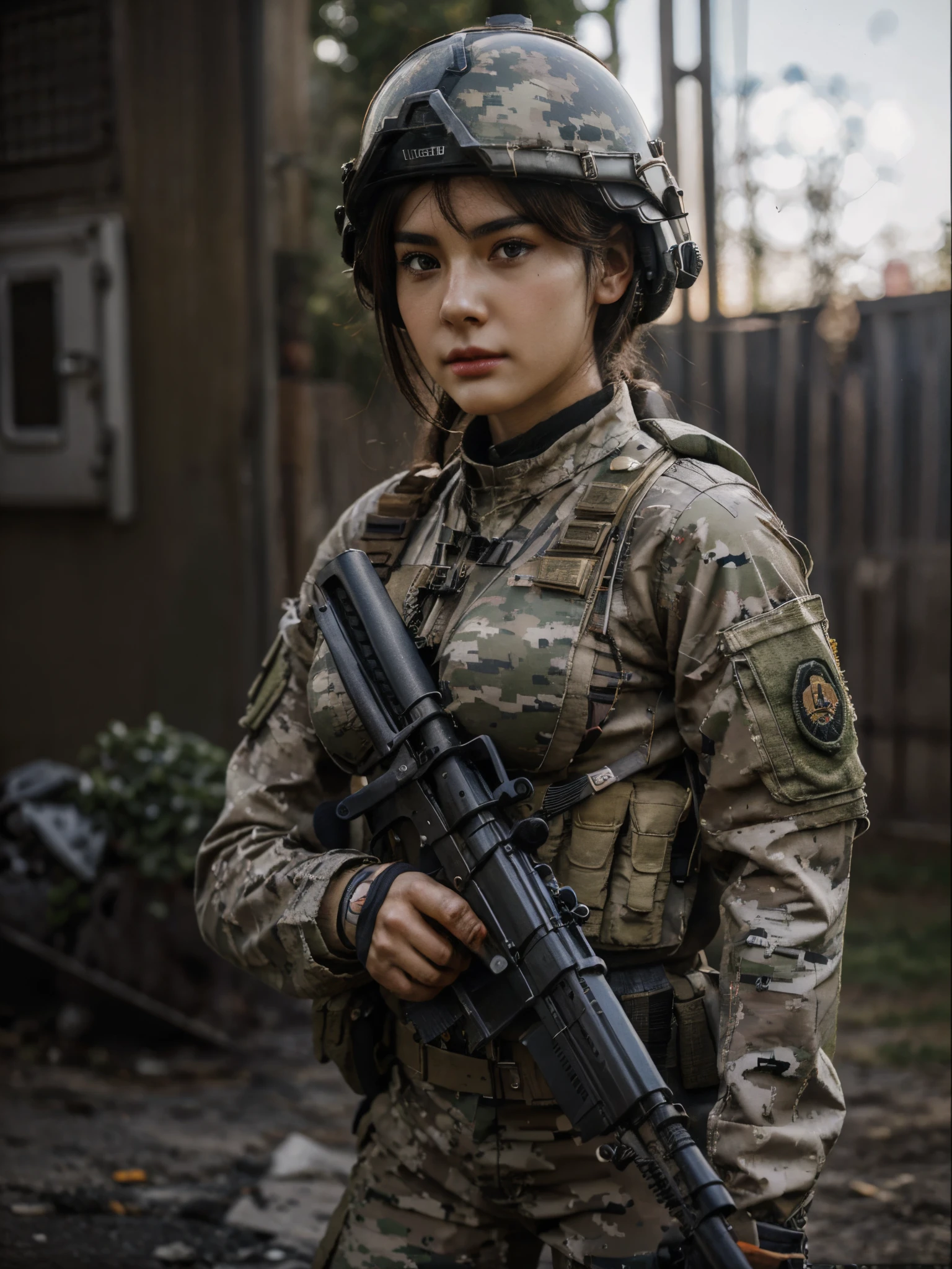 arafed woman in military uniform posing with a fire rifle, serious face, infantry girl, military girl, sunglasses, soldier girl, beautiful female soldier, (big breasts:1.4), (revealed clothes:1.2), mechanical soldier girl, deviantart art station cgscosiety, beautiful digital artwork, guweiz style artwork, ross tran 8 k, cgsociety high definition, amazing cgsociety