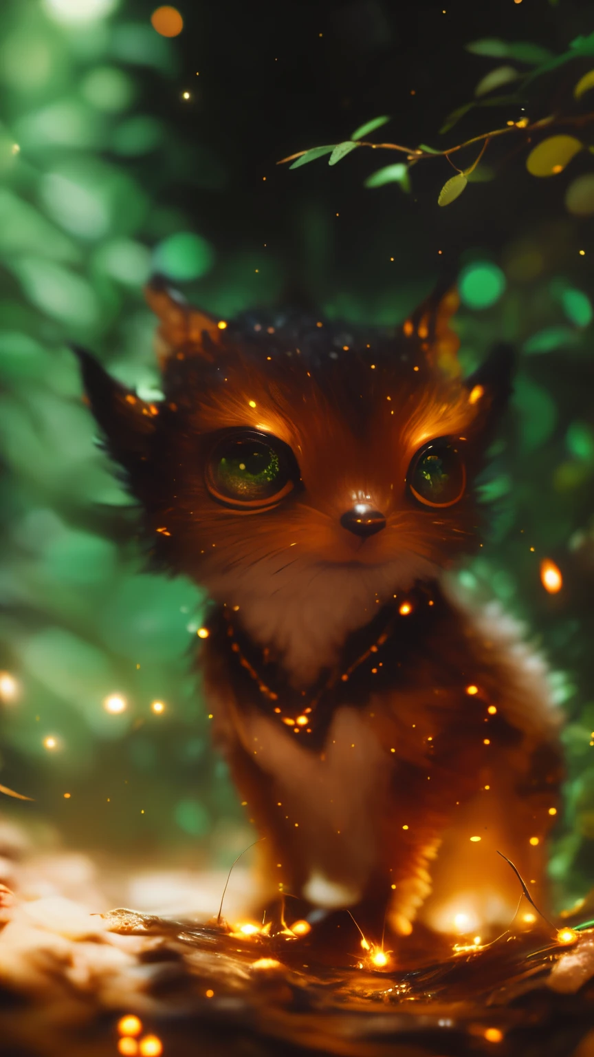 closeup angle of cute tiny little glowworms illuminating a bush, a detailed painting, cgsociety, detailed painting, artstation hd, high detail, cgsociety, photorealism, concept art, artstation hd, official art, bokeh, 真实感, Realism, tmasterpiece, Brad Jongsan walks in the jungle (Night of the Fireflies), (higly detailed: 1 1), rough face, natural skin, hiquality, NSFW, pretty eyes, (Detailed face and eyes), (s face: 1 2), tumult, Complementary, real-photo, .PSD, Lightweight Film Photography, sharp-focus, contrast lighting, Detail Skin, high resolution 8k, Crazy detailing, Realistic, professional photo of a, 8K UHD, dslr, soft light, hiquality, film grains, Fujifilm XT3