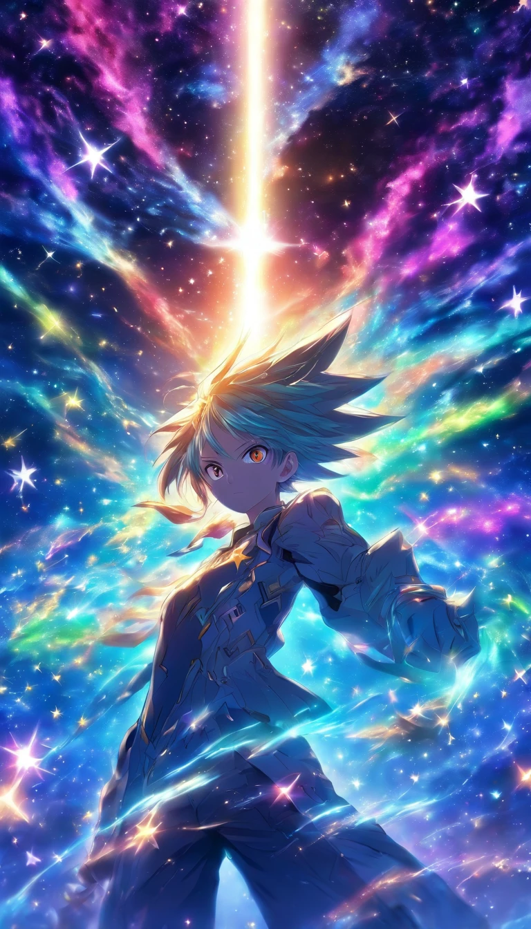 In the infinite universe, In a starry sky shrouded in pitch darkness, One shining star tells a special story. Tell me the story of that star