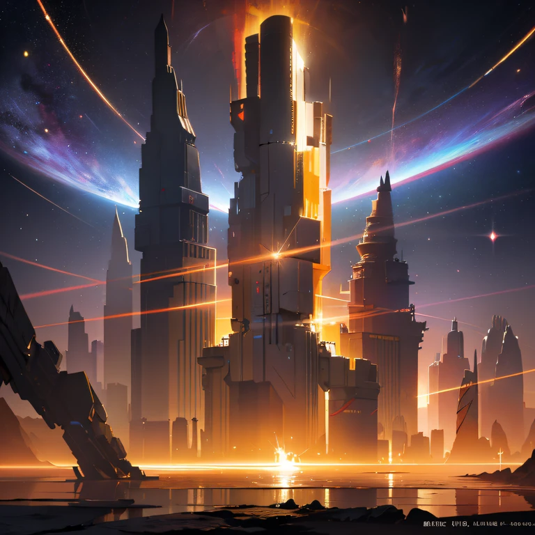 he Great Rift Valley region of the Martian Mo River alluvial plain,Rock Sugar Onyx nuclear-powered command gunboat Black Gold Cruiser Tower Snow Red Marble Glow Space Station 1:3 Models,starrysky,Cyberpunk art of a,Rembrandt light,Detail portrayal,macro shot,surface reflection,high definition detail,Dingdall effect,Light and shadow intensification,The light shines,particle fx,3D modeling,Surface reflected light,detail-rich,The texture is delicate,Strong visual impact,Hyper-detailing,A high resolution,high saturated,Ray traching,Light and shadow effects,16K smooth,A high resolution