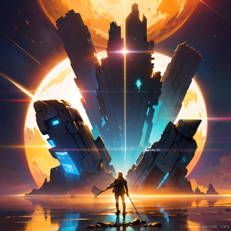 he Great Rift Valley region of the Martian Mo River alluvial plain,Rock Sugar Onyx nuclear-powered command gunboat Black Gold Cruiser Tower Snow Red Marble Glow Space Station 1:3 Models,starrysky,Cyberpunk art of a,Rembrandt light,Detail portrayal,macro shot,surface reflection,high definition detail,Dingdall effect,Light and shadow intensification,The light shines,particle fx,3D modeling,Surface reflected light,detail-rich,The texture is delicate,Strong visual impact,Hyper-detailing,A high resolution,high saturated,Ray traching,Light and shadow effects,16K smooth,A high resolution