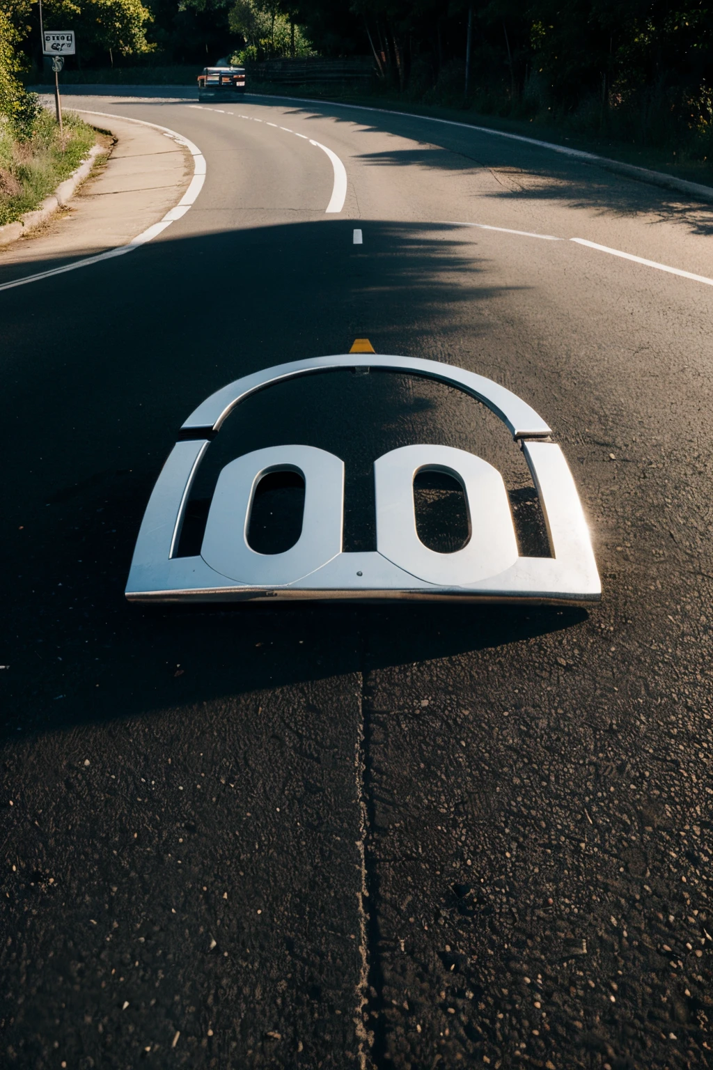 logo rond ,voiture
