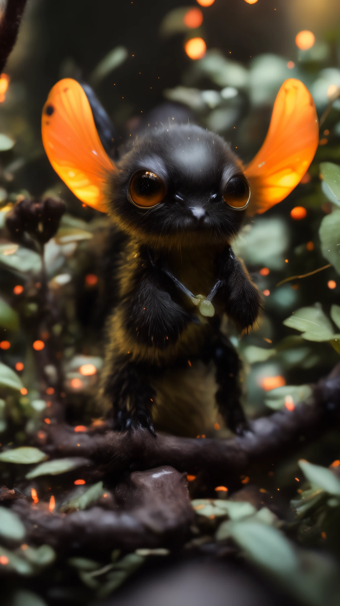 close-up of cute little fireflies, illuminating the bush, detailed picture, cgsociety, detailed painting, artstation hd, higly detailed, cgsociety, photo realism, ConceptArt, artstation hd, official arts, bokeh, 真实感, Realism, tmasterpiece, Brad Jongsan walks in the jungle (Night of the Fireflies), (higly detailed: 1 1), rough face, natural skin, hiquality, NSFW, pretty eyes, (Detailed face and eyes), (s face: 1 2), tumult, Complementary, real-photo, .PSD, Lightweight Film Photography, sharp-focus, contrast lighting, Detail Skin, high resolution 8k, Crazy detailing, Realistic, professional photo of a, 8K UHD, dslr, soft light, hiquality, film grains, Fujifilm XT3