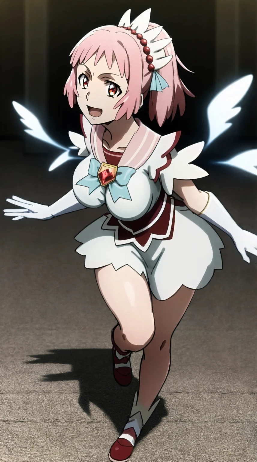 masterpiece, best quality, indoors, mamikafairy, 1girl, solo, looking at viewer,, hand arms full body,boots, standing,cute,breast, curvy, female,fantasy goddess,there is a cartoon picture of a woman with a very huge breast, glowing divine being, glowing holy aura, inspired by Luma Rouge, the non-binary deity of spring, ethereal rainbow nimbus, the aura goddess of fire, inspired by Mariel, glowing aura around her, astral aura, as the goddess of the sun, “uwu the prismatic person, big breast, serious, beautiful eyes, , full body, walking, long robe, long dress, ,priestess ,holy, smile, god rays, ray tracing, sparkle, cinematic lighting, UHD, retina, masterpiece, ccurate, anatomically correct, textured skin, super detail, high details, high quality, award winning, best quality, highres, 1080P, HD, 4K, thunder aura, light aura,full, snak staff,closed mouth, huge breast, curvy, bimbo,standing, happy, smiling,smile, open mouth ,holy, , god rays, ray tracing, sparkle, cinematic lighting, UHD, retina, masterpiece, ccurate, anatomically correct, textured skin, super detail, high details, high quality, award winning, best quality, highres, 1080P, HD, 4K, thunder aura, light aura,full, staff holding, determined, long sleevess, long skirt, long skirt,(highest quality,4k,8k,highres,masterpiece:1.2),ultra-detailed,(r1.37),holy magical girl,holy aura,halo,sacred light,shimmering radiance,mystical energy,heavenly glow,supernatural beauty,golden and silver tones,ethereal atmosphere,divine power,miraculous transformation,s,female protagonist,enchanted wand,magical sparkles,majestic crown,sparkling eyes and lips,sacred symbols,spiritual energy,celestial energy,serene expression,glowing path,holy garden of flowers,luminous patterns,peaceful surroundings,dreamy ambiance,healing light,the power of love,celestial music,surreal scenery,magical crystals,transcendent colors,dancing lights,heavenly beings,imaginative composition,legendary adventures,supernatural companions,motionless
