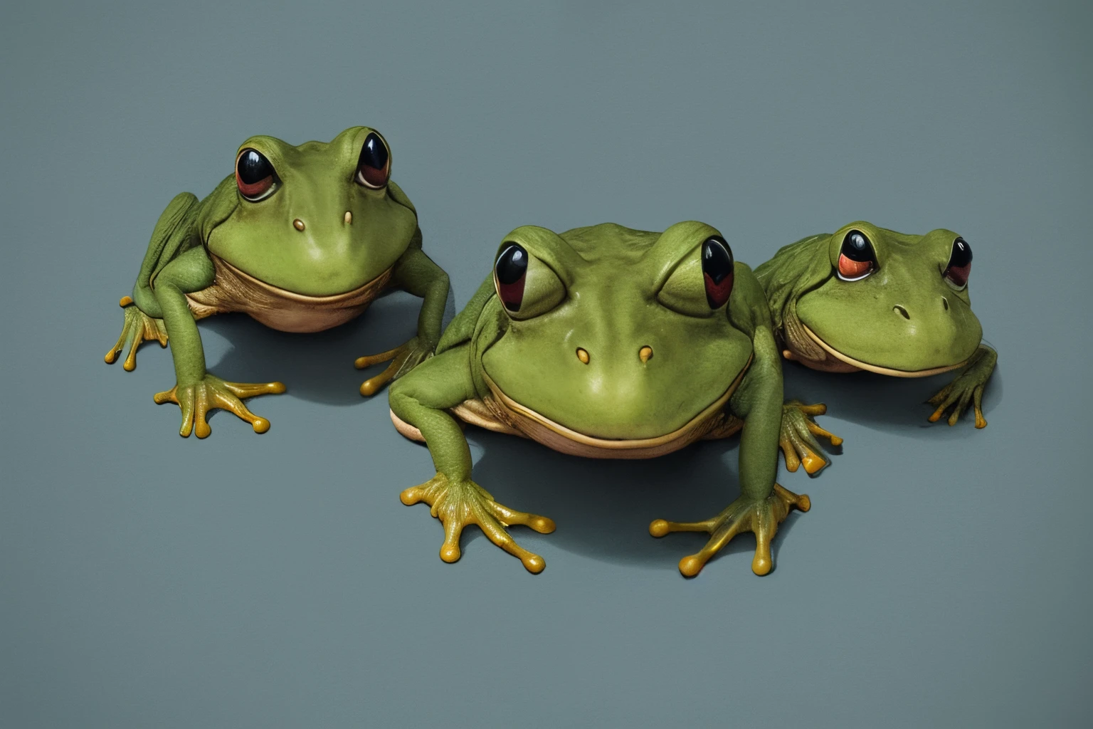 Angry frogs