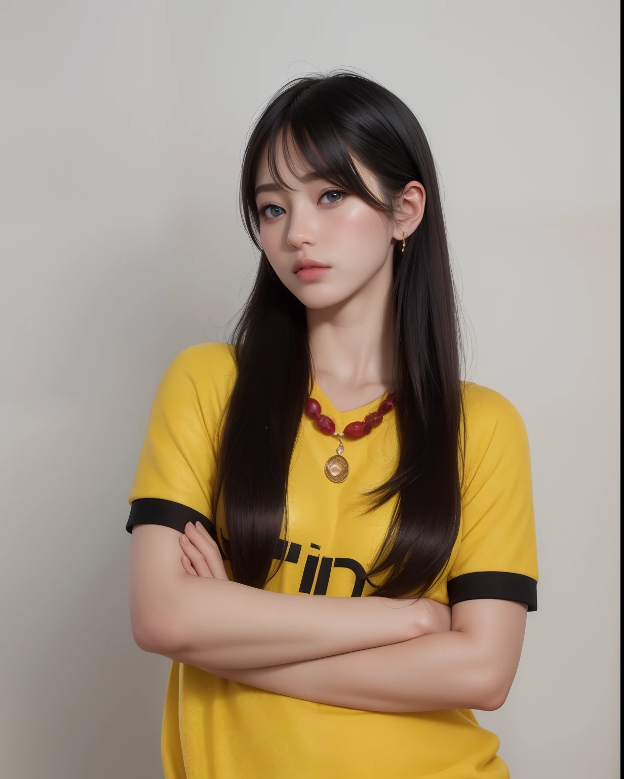 Beautiful big breasts, (bokeh), indoors, detailed luxury living room, gentle and charming beautiful goddess, Korean(kpop-idol), solo, smooth skin, necklace, (blonde hair, blue eyes, short hair), oval face, double eyelids, smart, good hands, good feet, Natural, (from below angle), (glossy skin:1.05), ((low angle)), Perfect figure, (64k, UHD, RAW photo, best quality, masterpiece:1.4), (realistic, photo-realistic:1.37), ultra high res, photon mapping, radiosity, physically-based rendering, professional soft lighting
