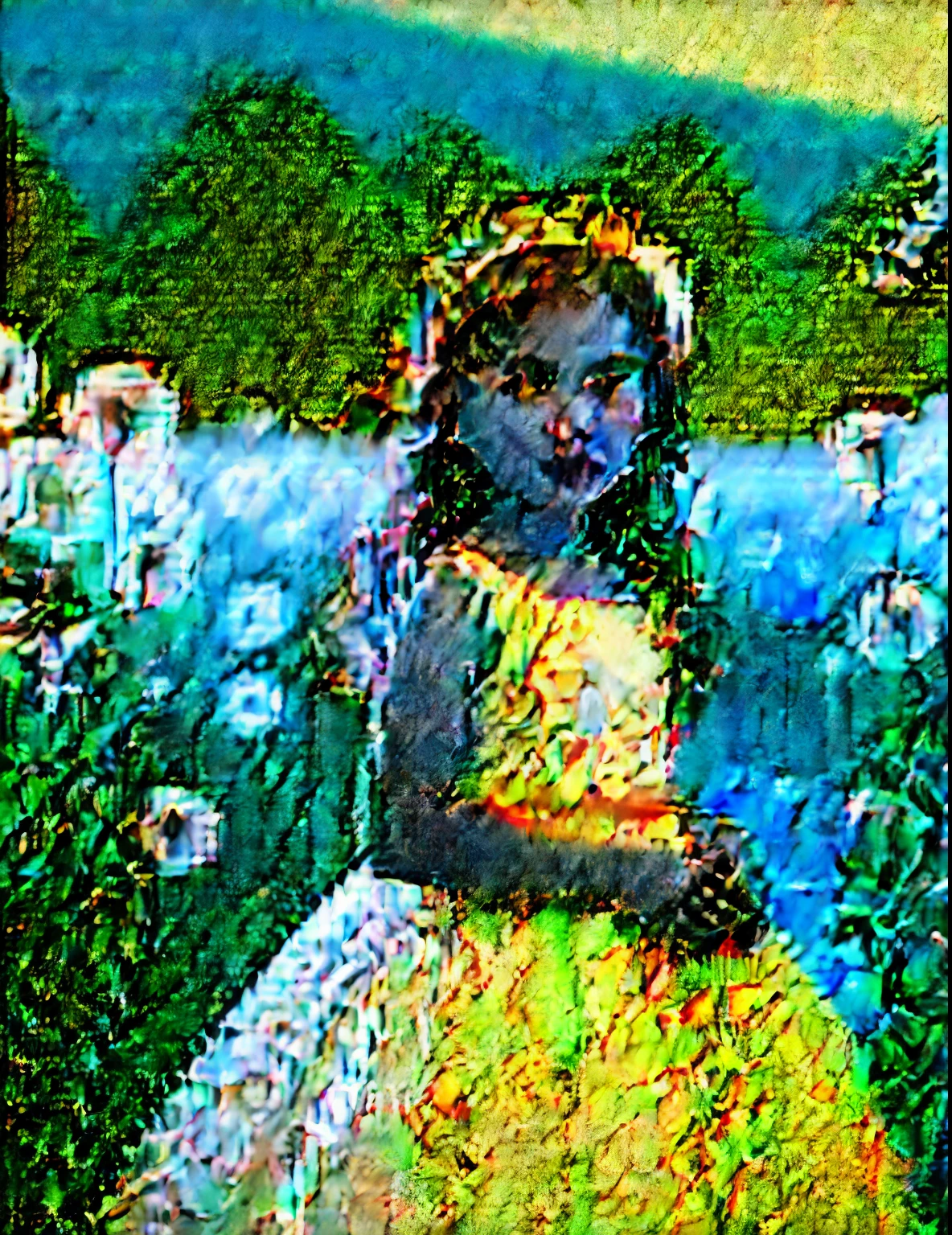 masterpiece, best quality, ultra high res, (abstract art:1.3), (light theme:1.2), art, stylized, bright shadow, light theme, 1girl, princess dress, asthetic beauty, in a field of dandelions, 
, detailed, realistic, 8k uhd, high quality