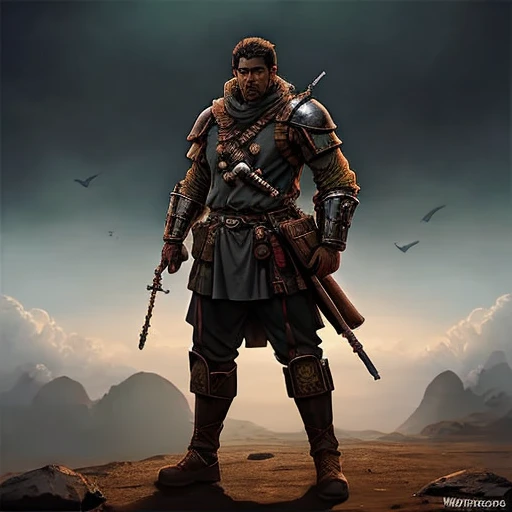 Write a story on warrior's mindset in hindi with seperate all the voices to their own characters
