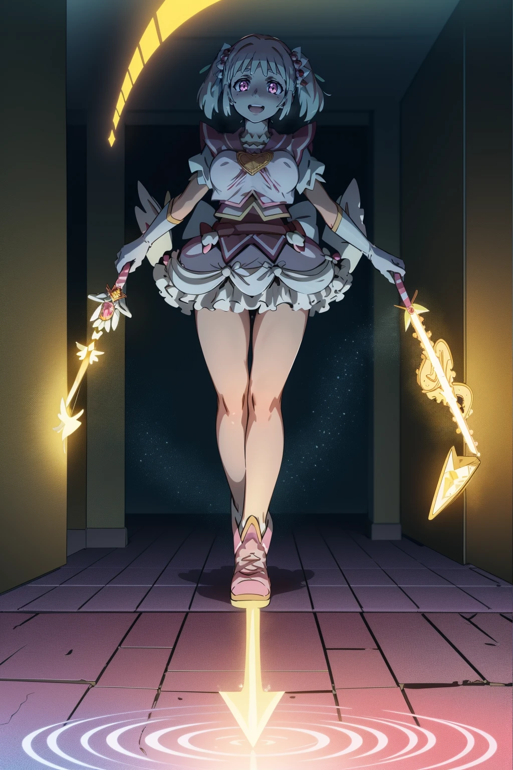 masterpiece, best quality, indoors, mamikafairy, 1girl, solo, looking at viewer,, hand arms full body,boots, standing,cute,breast, curvy, female,fantasy goddess,there is a cartoon picture of a woman with a very large breast, glowing divine being, glowing holy aura, inspired by Luma Rouge, the non-binary deity of spring, ethereal rainbow nimbus, the aura goddess of fire, inspired by Mariel, glowing aura around her, astral aura, as the goddess of the sun, “uwu the prismatic person, big breast, serious, beautiful eyes, , full body, walking, long robe, long dress, ,priestess ,holy, smile, god rays, ray tracing, sparkle, cinematic lighting, UHD, retina, masterpiece, ccurate, anatomically correct, textured skin, super detail, high details, high quality, award winning, best quality, highres, 1080P, HD, 4K, thunder aura, light aura,full, snak staff,closed mouth, huge breast, curvy, bimbo,standing, happy, smiling,smile, open mouth ,holy, , god rays, ray tracing, sparkle, cinematic lighting, UHD, retina, masterpiece, ccurate, anatomically correct, textured skin, super detail, high details, high quality, award winning, best quality, highres, 1080P, HD, 4K, thunder aura, light aura,full, staff holding, determined, long sleevess, long skirt, long skirt,(highest quality,4k,8k,highres,masterpiece:1.2),ultra-detailed,(r1.37),holy magical girl,holy aura,halo,sacred light,shimmering radiance,mystical energy,heavenly glow,supernatural beauty,golden and silver tones,ethereal atmosphere,divine power,miraculous transformation,s,female protagonist,enchanted wand,magical sparkles,majestic crown,sparkling eyes and lips,sacred symbols,spiritual energy,celestial energy,serene expression,glowing path,holy garden of flowers,luminous patterns,peaceful surroundings,dreamy ambiance,healing light,the power of love,celestial music,surreal scenery,magical crystals,transcendent colors,dancing lights,heavenly beings,imaginative composition,legendary adventures,supernatural companions,refsheet