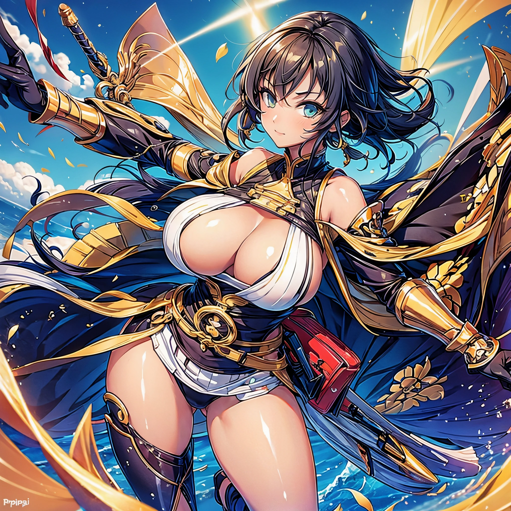 Big breasts and perky buttocks,ninjartist