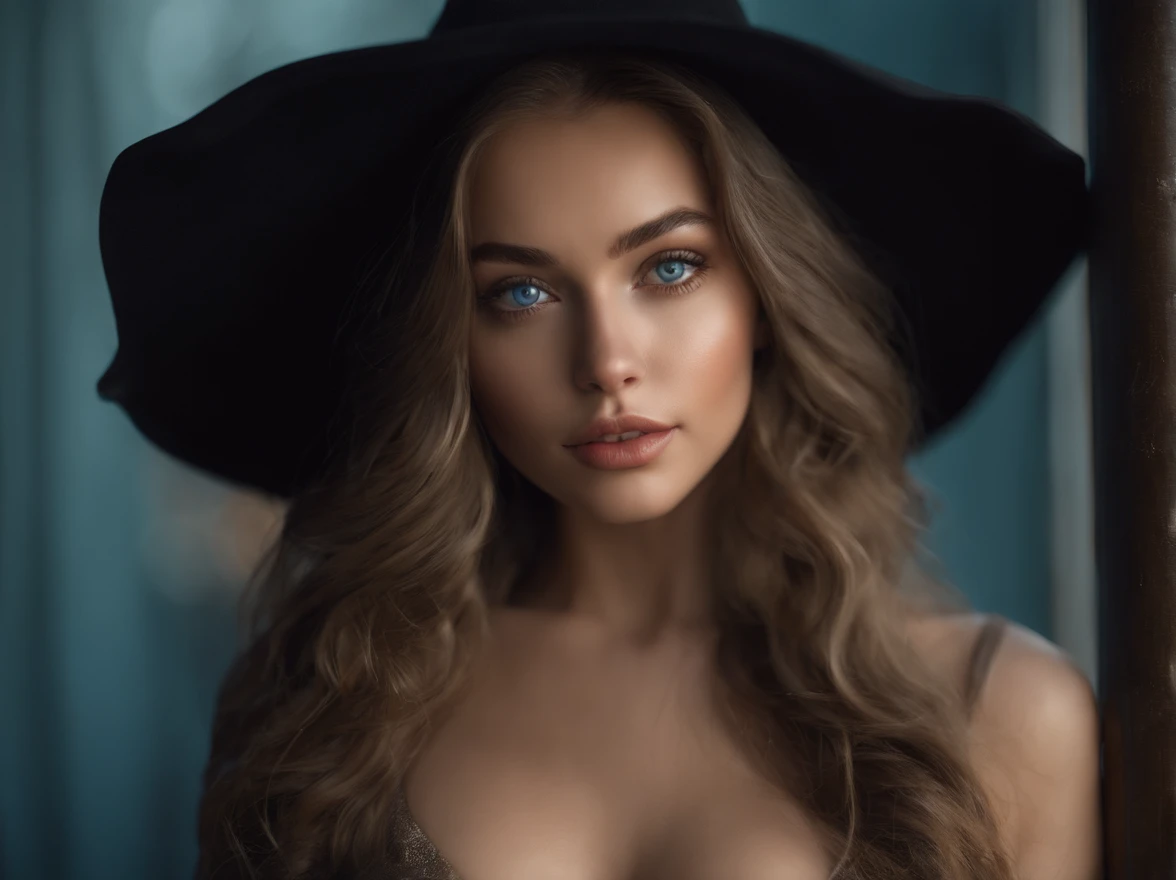 arafed woman fully , sexy girl with blue eyes, ultra realistic, meticulously detailed, portrait sophie mudd, blonde hair and large eyes, selfie of a young woman, violet myers, without makeup, natural makeup, looking directly at the camera, face with artgram, subtle makeup, stunning full body shot kneeling, medium to large size bust