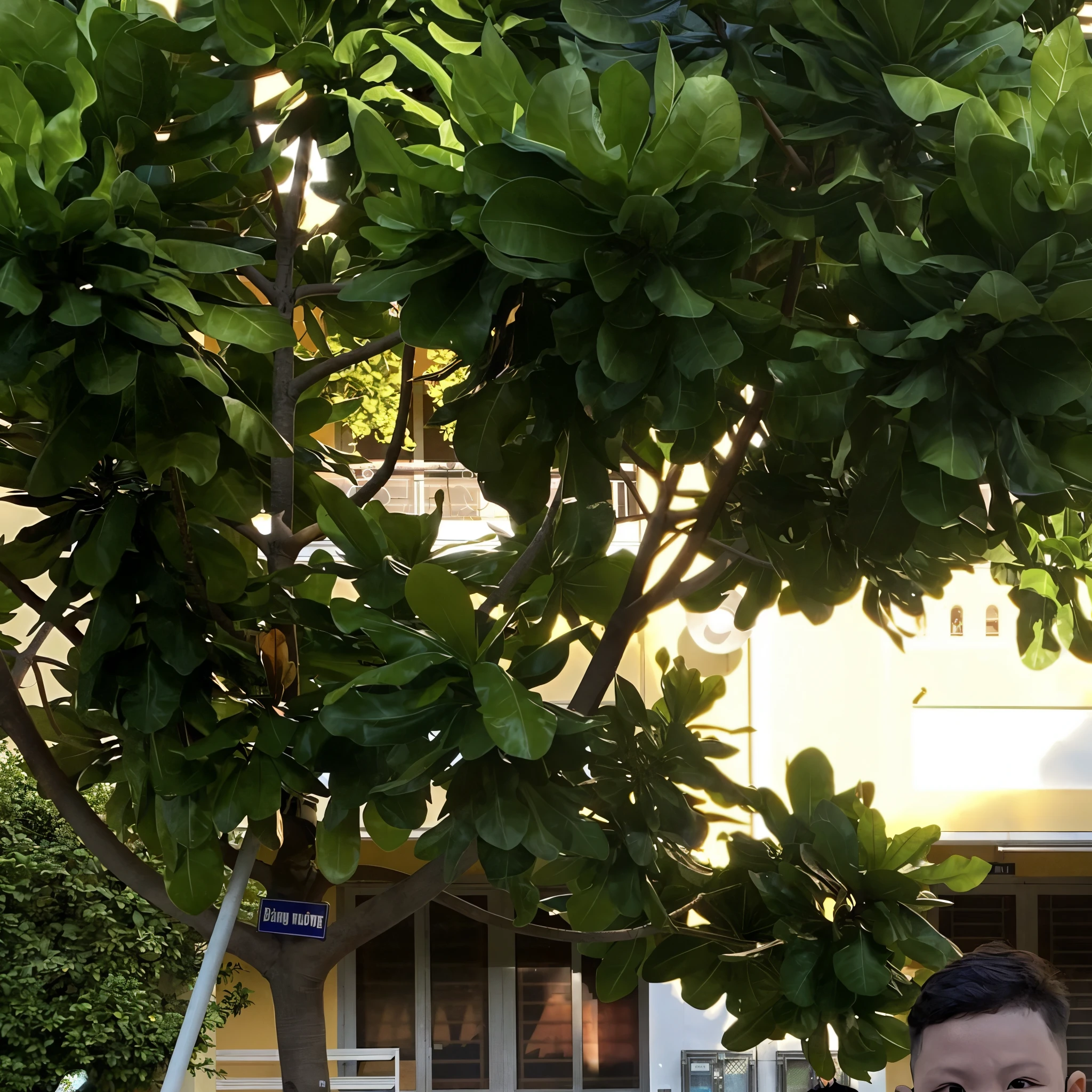 there is a man standing in a parking lot wearing a mask, wearing facemask, student, ???, wearing a mask, wearing school uniform, standing in class, wearing a school uniform, wearing mask, full body wide shot, full - body - front - shot, wearing facemask and sunglasses, son, in background, ssao 8 k, bao pham