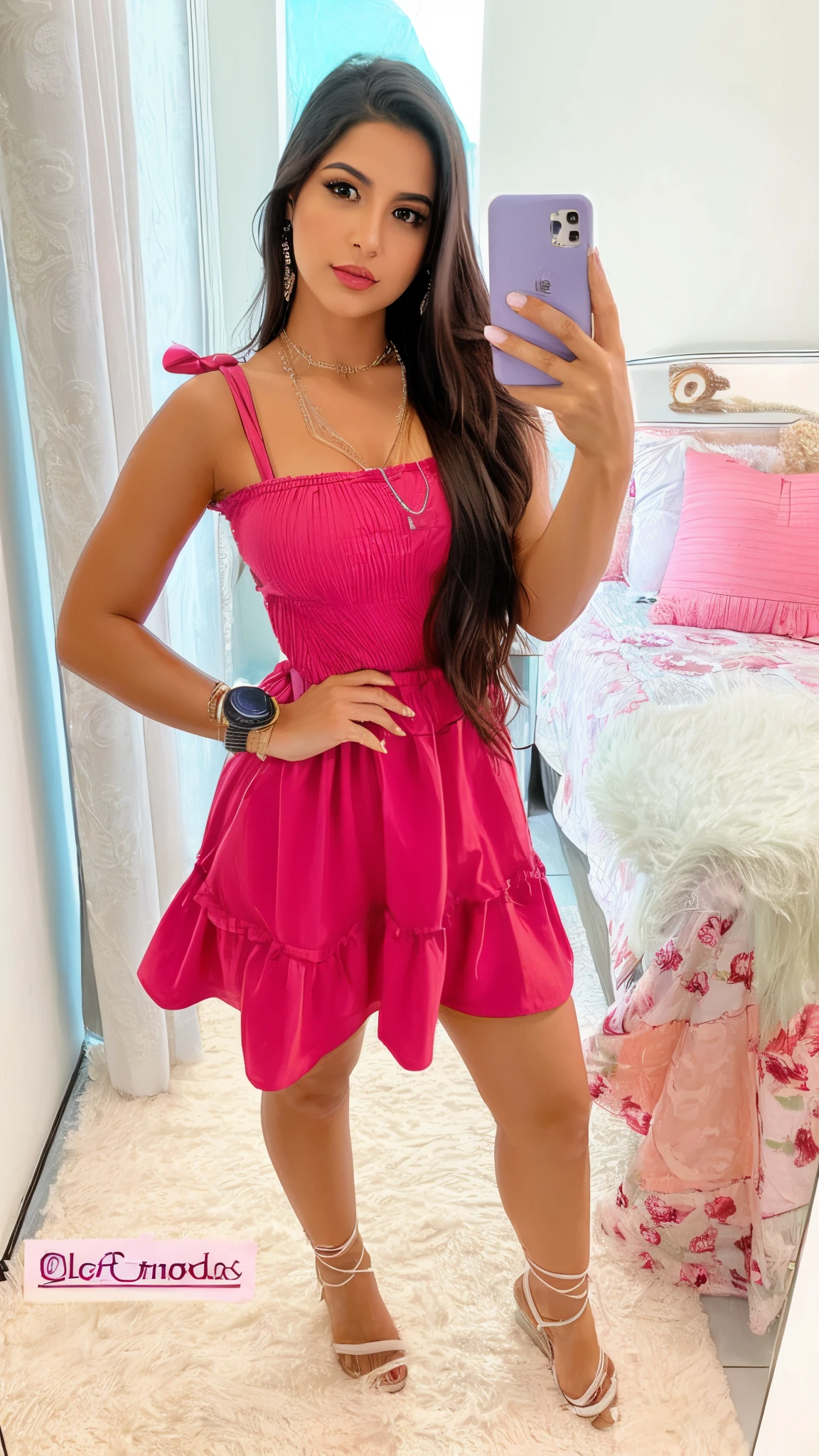 Foto RAW, Waist up Portrait of Ingrid Belasquez, Venezuelano, uma mulher bonita, 18 I, morena, veste uma blusa branca, clivagem, (peituda) pequeno, pele bronzeada, maravilhoso cabelo preto longo liso, Rosto redondo, exotic light green eyes, boca carnuda, thick lips, Rosto inocente, contato visual, de frente para o espectador, flirting with camera, profundidade de campo rasa, DSLR, dim lighting, alta qualidade, filmic grain, Hasselblad, Helium 44-258mm F2