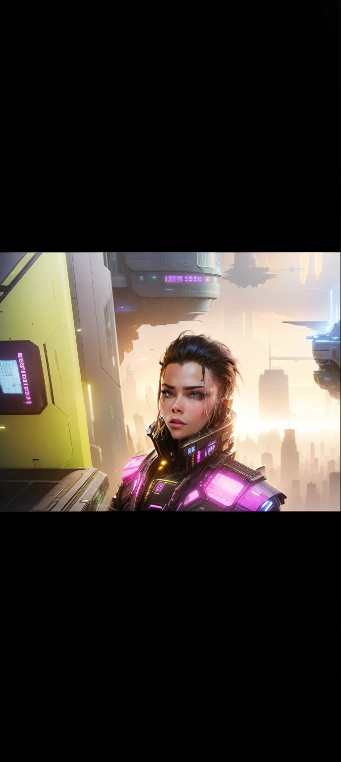 cyberpunked　Future landscape　planet earth　Skyscrapers　Megacities　ＳＦart by　futuristic cities　top-quality　​masterpiece　超A high resolution　dream