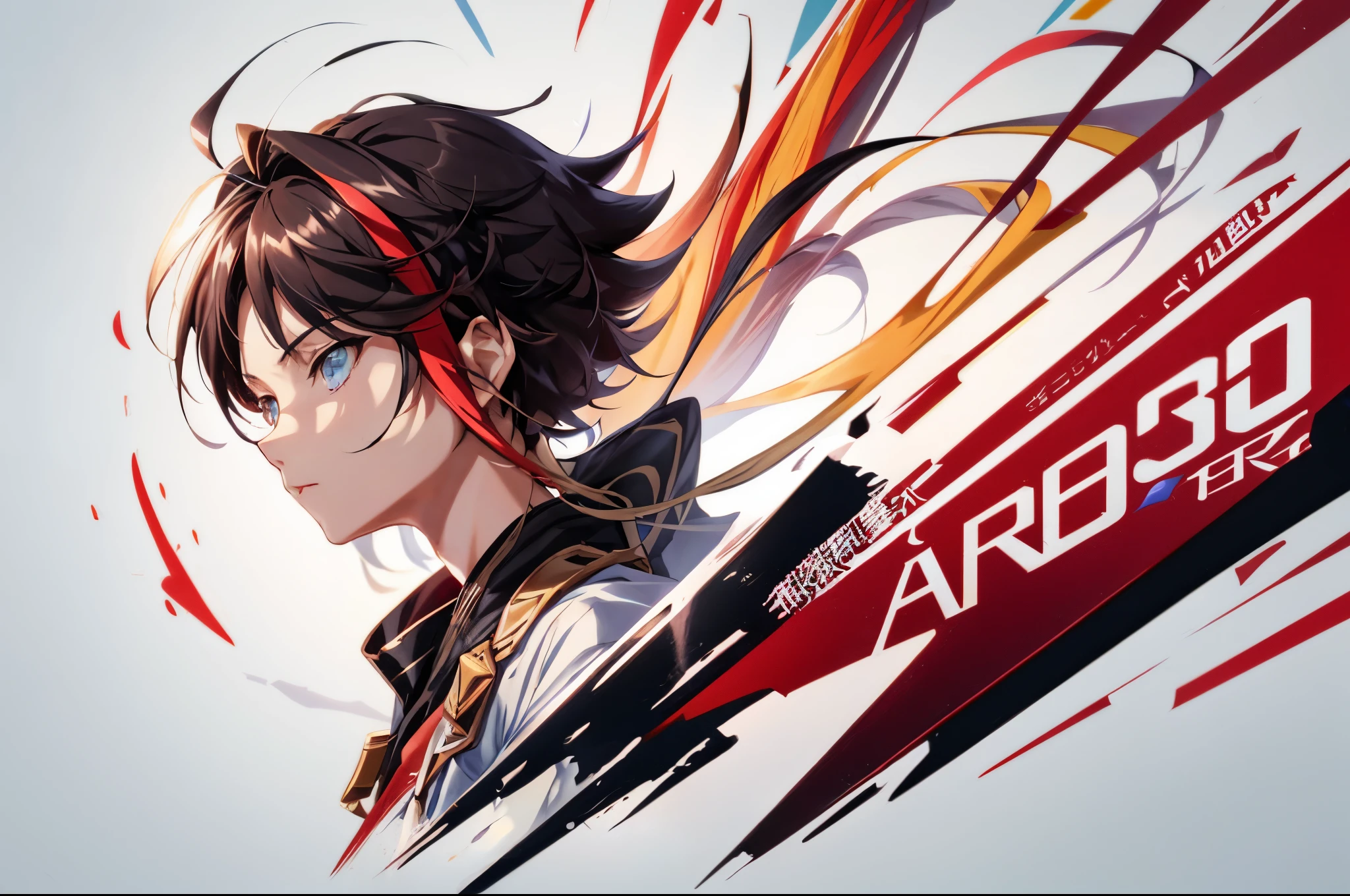 close-up of a man with a sword in his hand, from arknights, anime style 4 k, Anime Art Wallpapers 8K, Anime Art Wallpapers 4K, Anime Art Wallpapers 4K, trending on artstation pixiv, artgerm and atey ghailan, anime wallpaper 4k, anime wallpaper 4k, anime artstyle, arknights