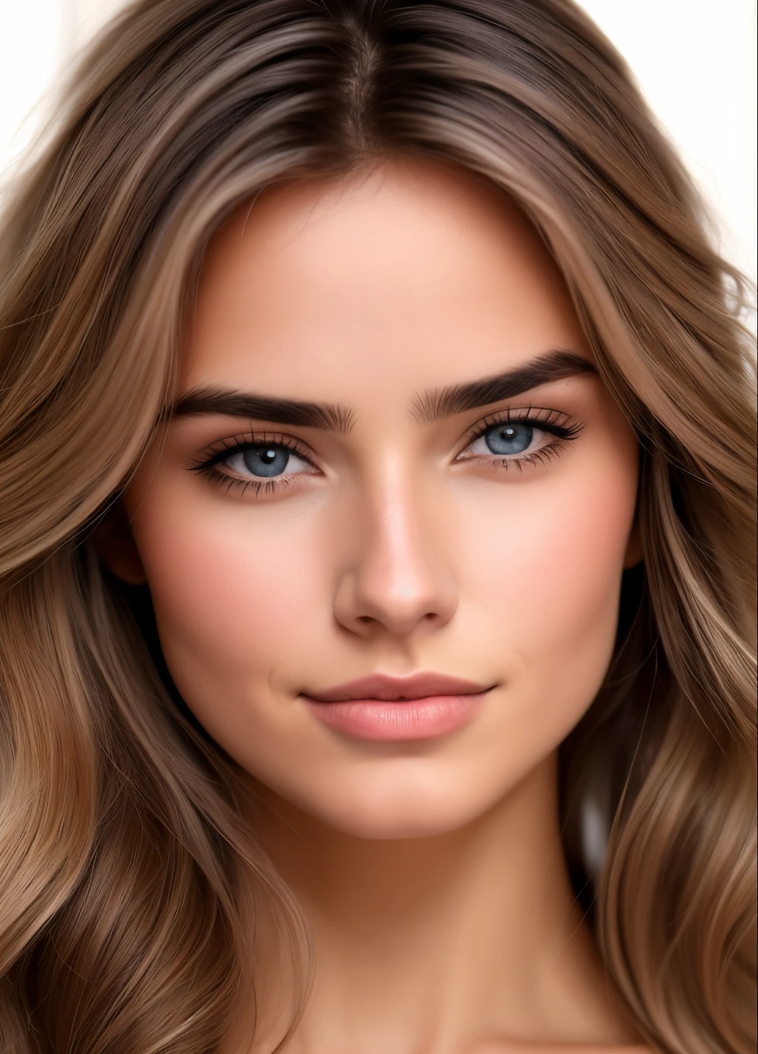 um close up de uma mulher com cabelos longos e um colar, rosto realista detalhado, rosto detalhado realista, rosto detalhado e realista, rosto realista altamente detalhado, rosto bonito realista, rosto realista e detalhado, Face extremamente realista, Rosto ultra realista, rosto realista, rosto detalhado real, rostos detalhados e realistas, rostos femininos realistas, rosto realista humano, belo rosto realista, cara muito realista