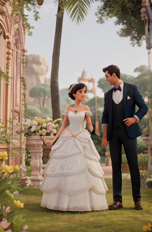Disney photo background clear higher quality 3D
