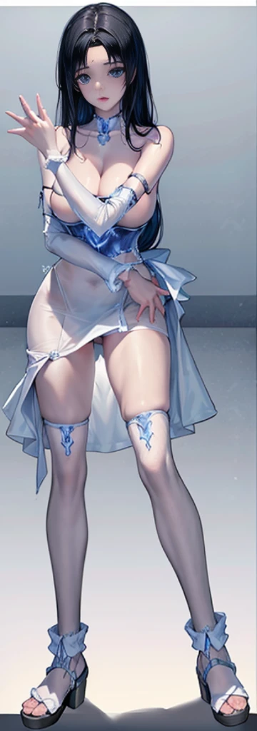 ((Above the shoulder，facial closeups))， Bigboobs， looking at viewert， ultra-realistic realism, Ghibli-style colors,  Ghibli-style colors, japanese manga,  Standing Picture, angle of view,  foreshortening, foreshortening, 8K, super detailing，All women have big breasts,Endless realism, cellshading,，character sheets, reference sheet, Standing Picture, 8K, super detailing, 1080p, Women's HD，femele, 16k, A high resolution, Best quality, high high quality, Anatomically correct, tmasterpiece, Acura, hyper HD，as elegant as a swan，unreal-engine， Ghibli-style colors,   japanese manga,  Standing Picture, angle of view,battle armor，ssee-through，Lace skirt，sliver long hair，eBlue eyes，Sexy big breasts，Transparent tulle clothes，Nice face