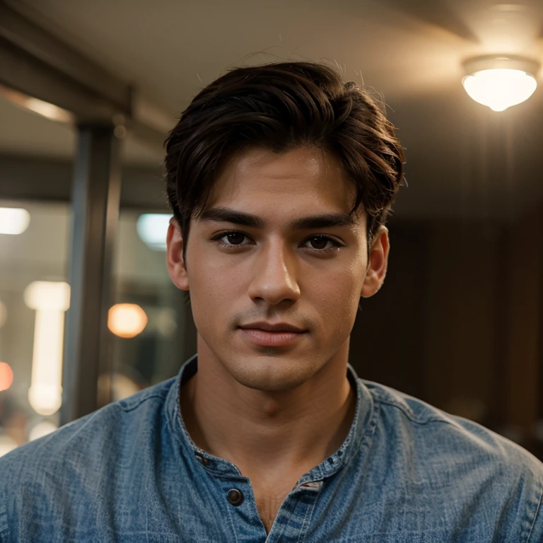 25 years Real modern handsome boy