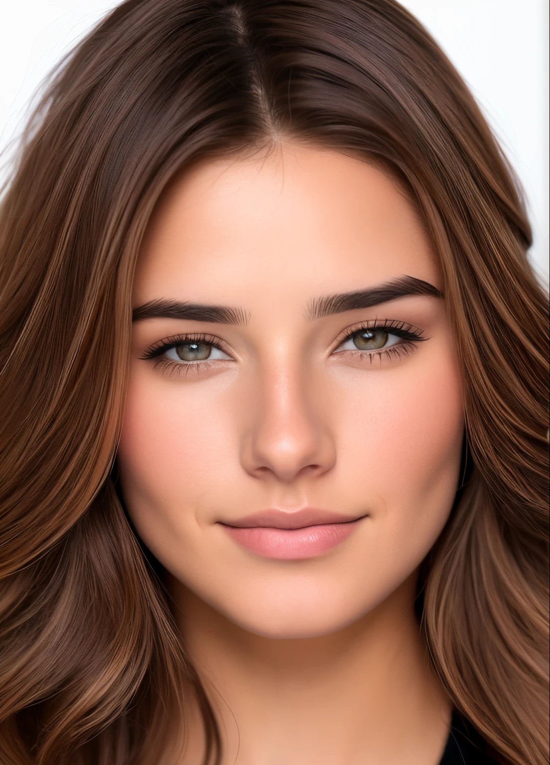 um close up de uma mulher com cabelos longos e um colar, rosto realista detalhado, rosto detalhado realista, rosto bonito realista, rosto detalhado e realista, wlop pele brilhante, rosto realista e detalhado, rosto realista altamente detalhado, Rosto ultra realista, rosto realista, Face extremamente realista, belo rosto realista, rosto detalhado real, rosto bonito fotorrealista, rosto perfeito realista