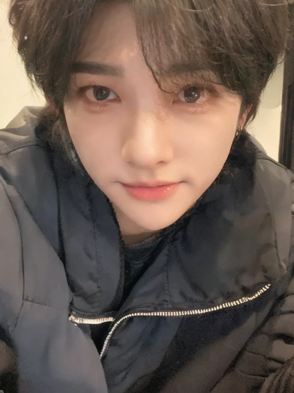 hwang hyunjin from stray face, realist, ultrahd,