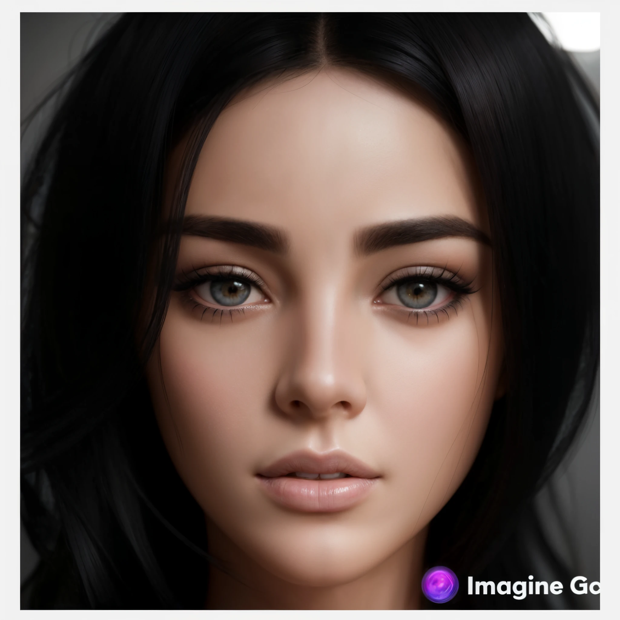 a close up of a woman with a black hair and a pink eye, generate realistic face, realistic human face, human realistic face, realistic female faces, realistic and defined face, single realistic face, realistic perfect face, realistic beautiful face, beautiful cyberpunk girl face, beautiful and realistic face, human face realistic, beautiful realistic face, very realistic face, realistic shaded perfect face