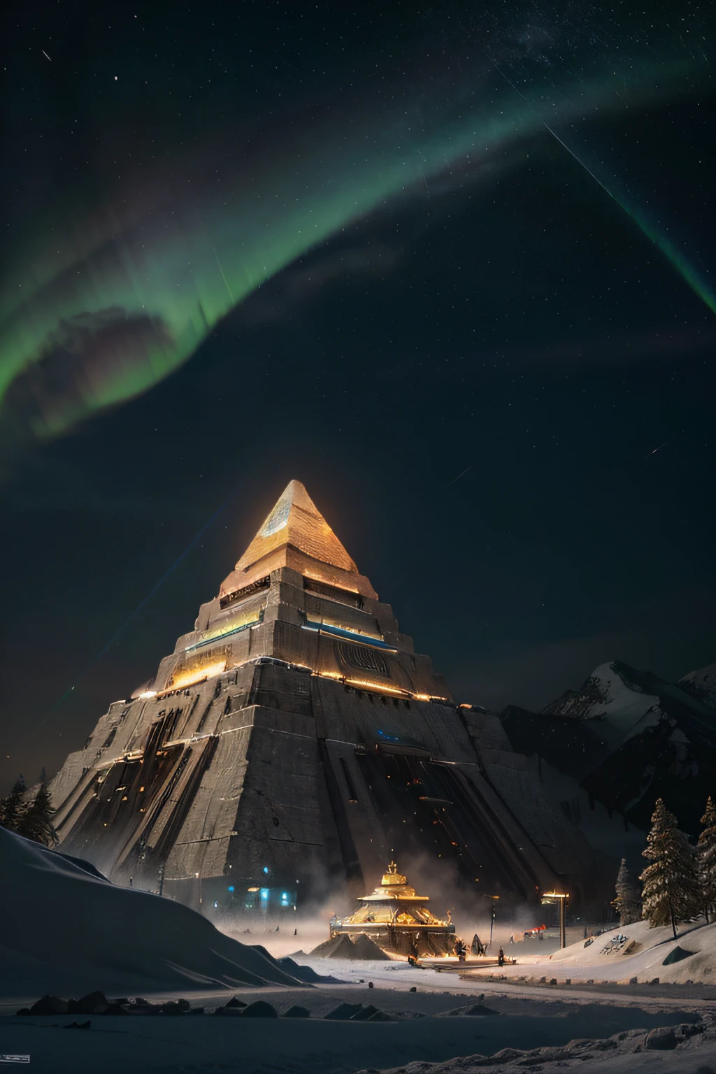 lone ally in Seoul, rua vazia, Sinais coreanos, intrincado, alta qualidade, ultra detalhe, Detalhe louco, 8k,luzes neon green
Pink aurora in white snow, snow mountain,river,snowstorm,colorful stars twinkling, Unreal Engine,
hexagonal planetary space base, in the art style of filip hodas, ancient megastructure pyramid, futuristic space port, futuristic base, concept art. 8 k, 8 k high detail concept art, scifi base, 8 k concept art, 8k concept art, industrial futuristic ice mine