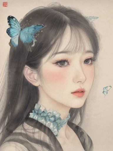 1girl，red，flower，close-up