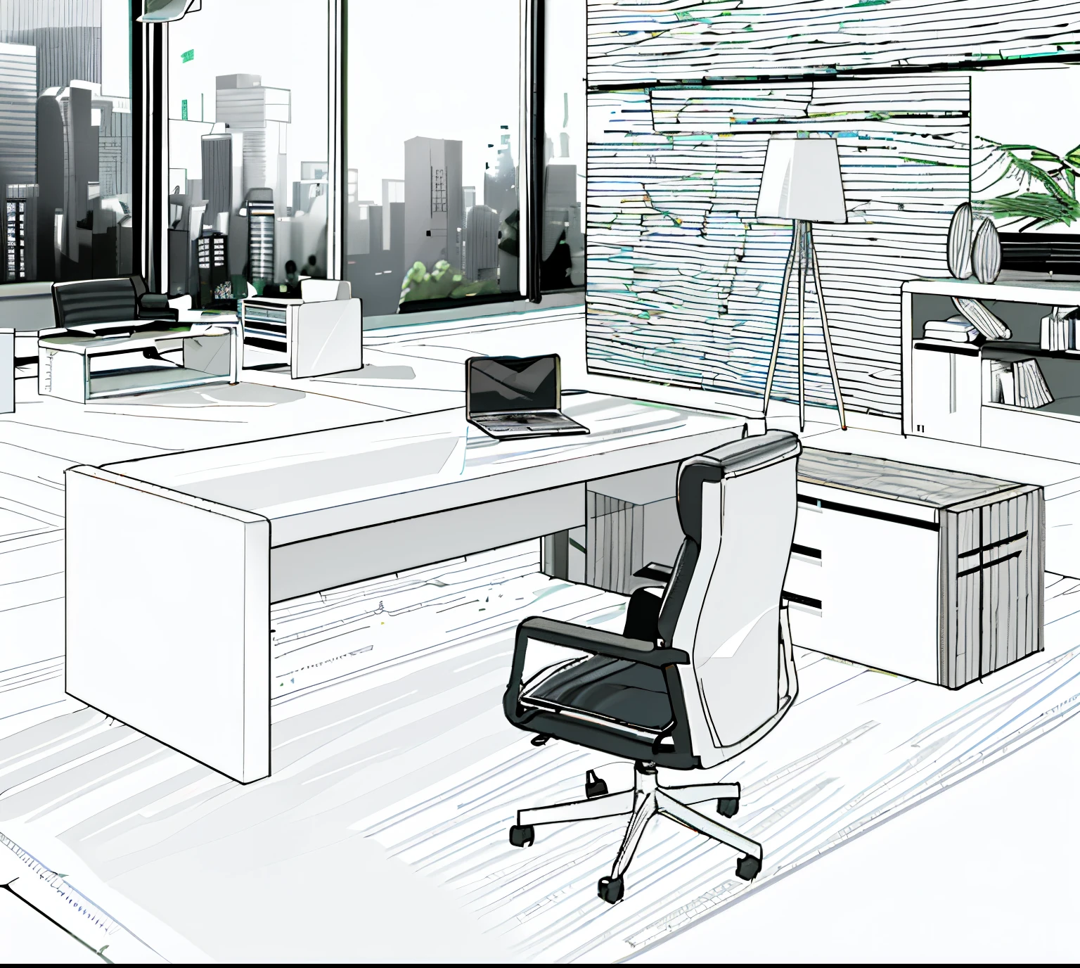 a close up of a desk with a laptop on it, big desk, office furniture, modern office, desks, huge office, offices, minimalist desk, on a desk, with sleek lines and a powerful, functional and elegant look, corporate style, most respected design, exceptional, sitting on a desk, sat in an office, designer furniture, sitting at a desk