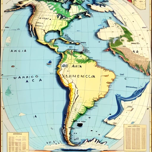 Map of South America